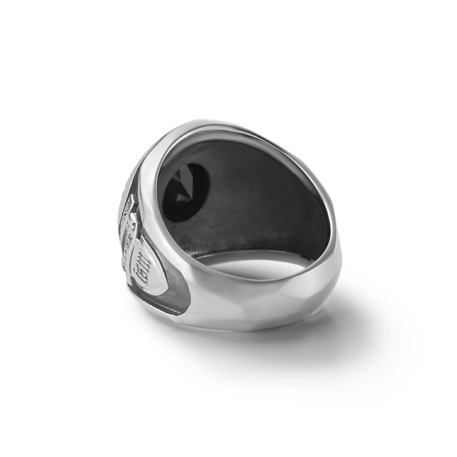 GARNI Ism College Ring L（21号） Ism College Ring - L - BLACK | GARNI ONLINE STORE