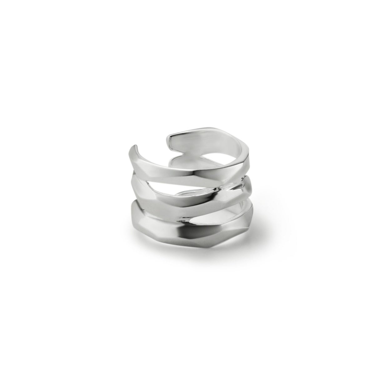 GARNI Crockery Ear Cuff – SILVER
