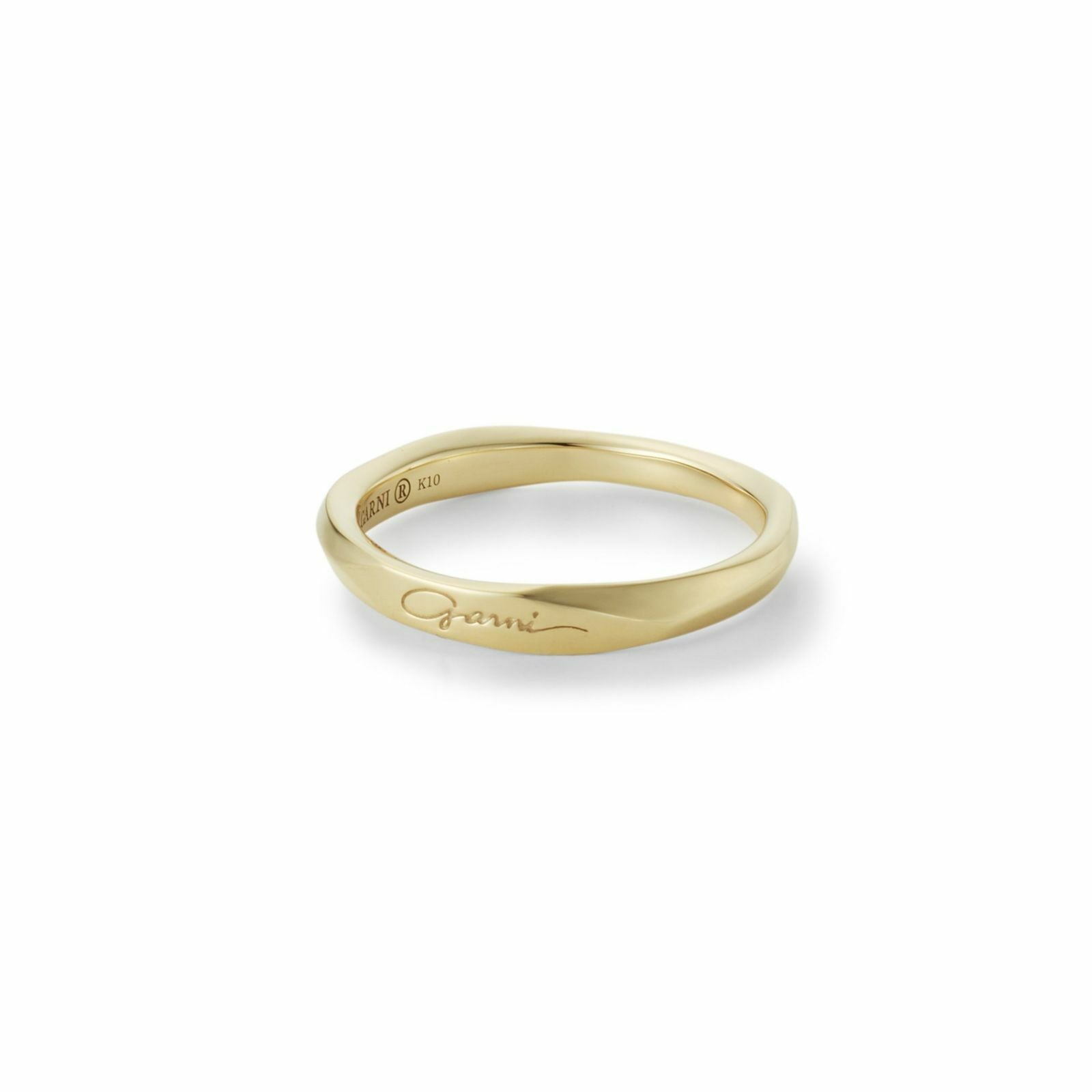 GARNI クロッケリーリング 11号　2個セット　研磨済！ K10 Crockery Ring - SS [2 pcs set] | GARNI ONLINE STORE