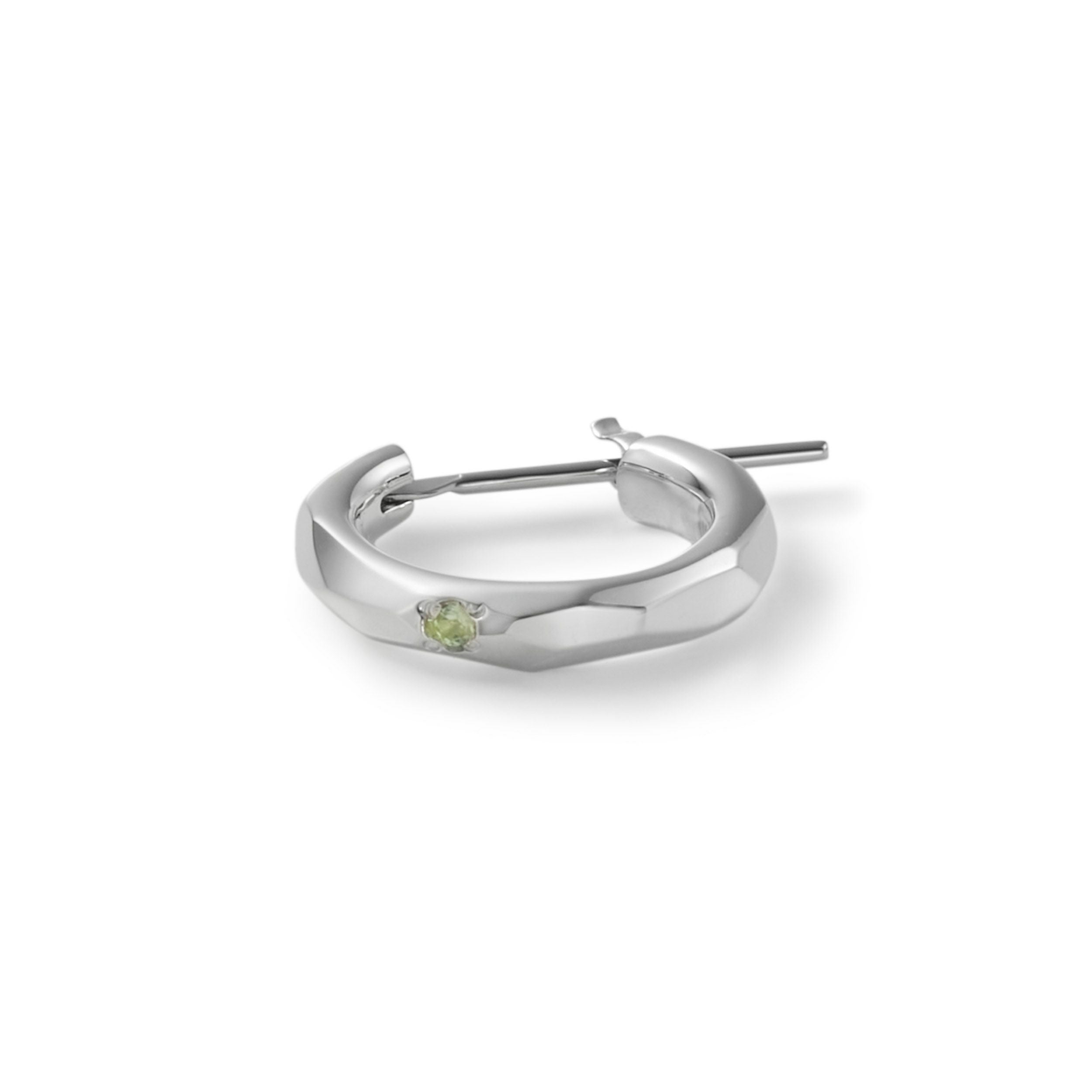ガルニ　ピアス　ホワイトストーン　白 Crockery Pierce [2 pcs set] | GARNI ONLINE STORE