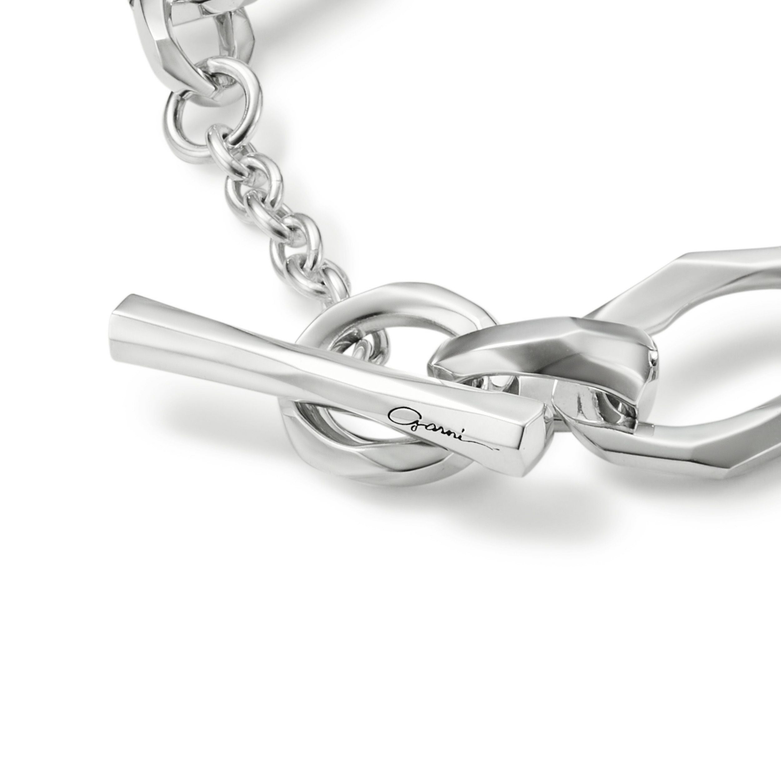 ガルニ　クロッケリー ミックス チェーン ブレスレット GARNI - Crockery Mix Chain Bracelet / クロッケリー ミックス