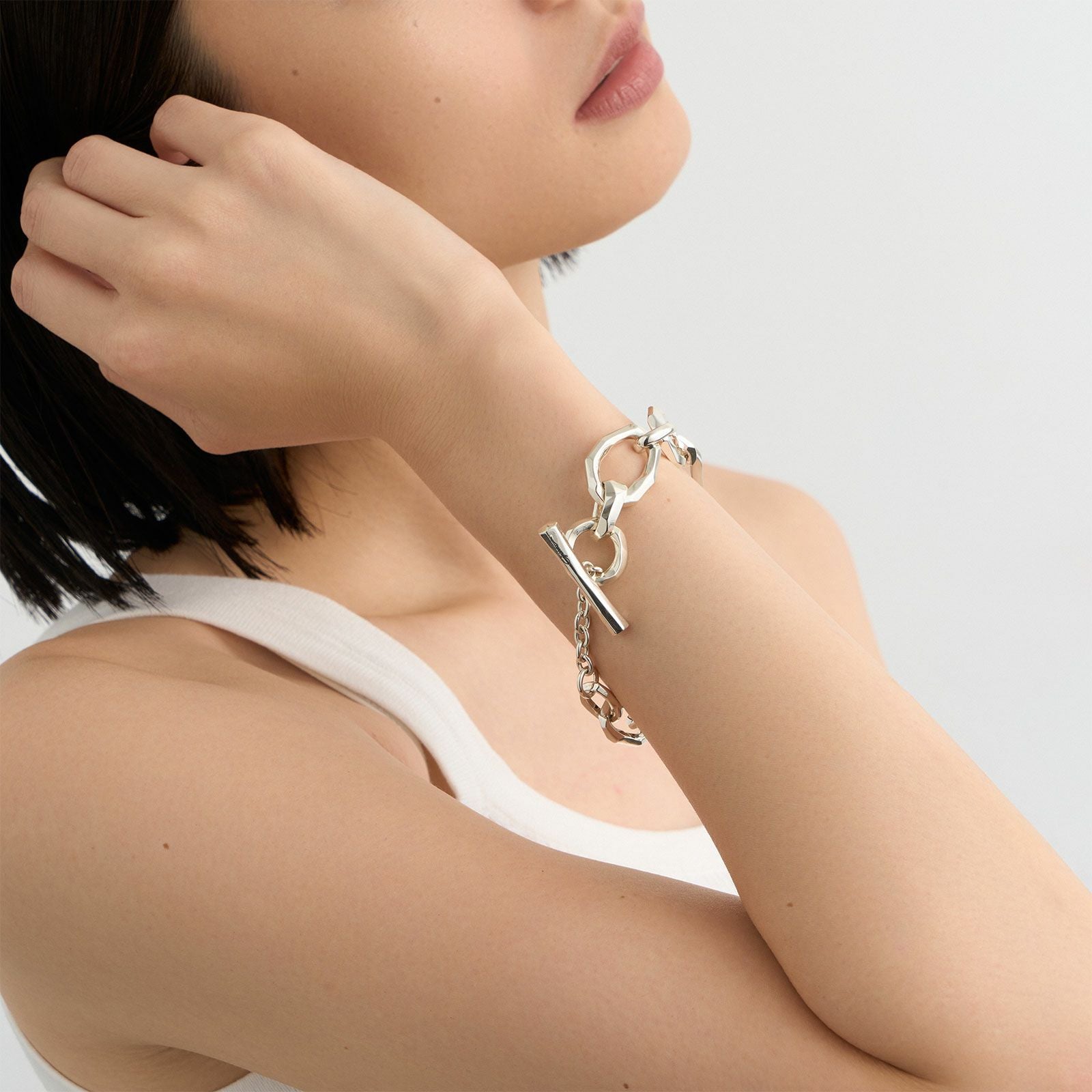 Crockery Mix Chain Bracelet | GARNI ONLINE STORE