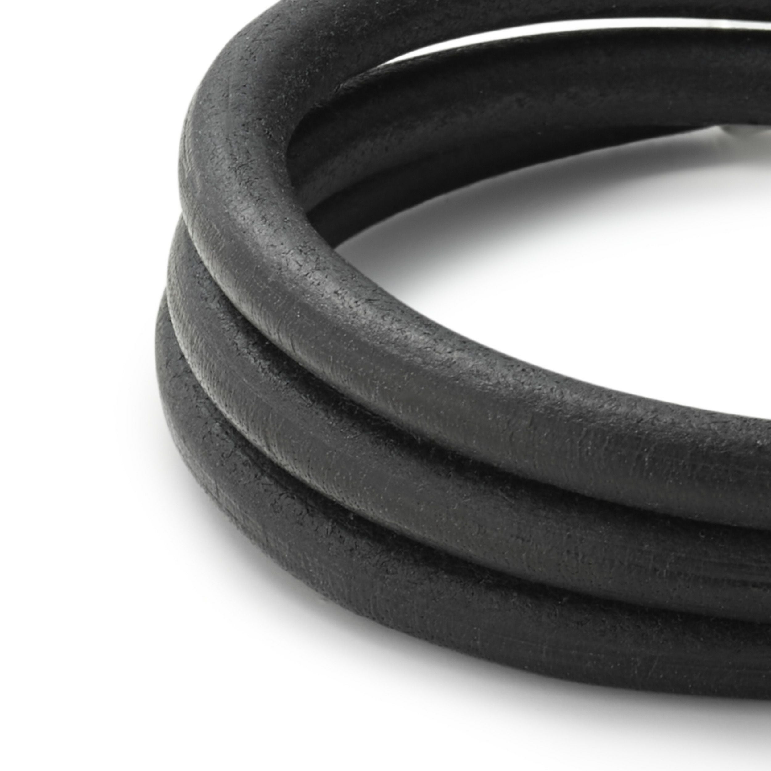 GARNI ガルニ Coil ブレスレット　DARK BROWN GARNI - GARNI ガルニ 3連レザーブレスレット 茶 ブラウンの通販 by