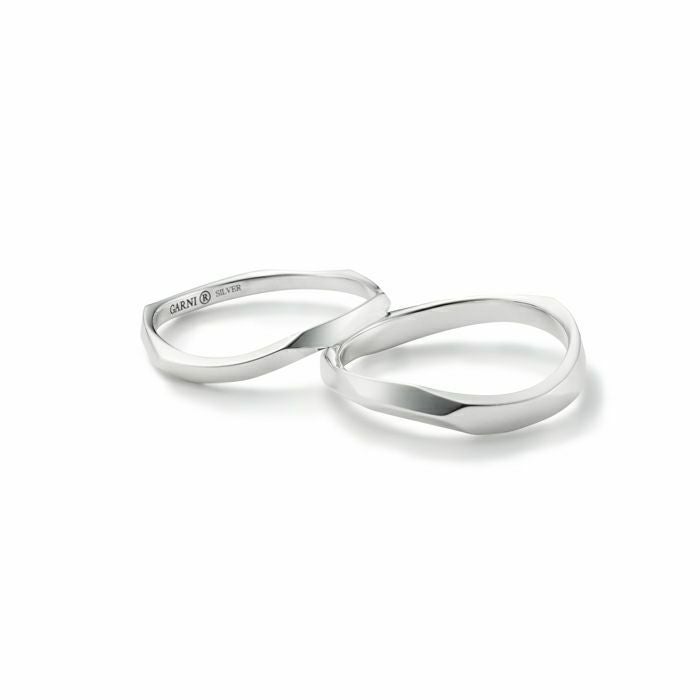Peculiar Ring - M / S [2 pcs set] | GARNI ONLINE STORE