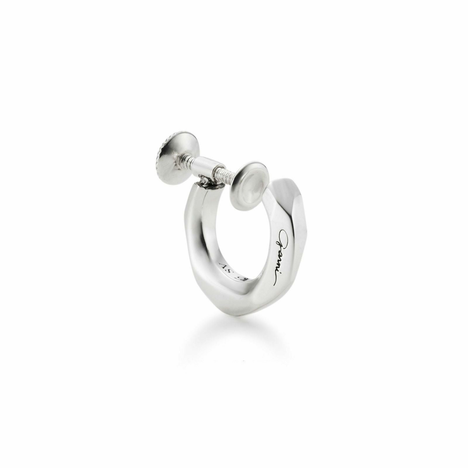 GARNI イヤリング Crockery Earring（左耳用） GARNI - 【残り一点】Crockery Earring 左耳用(SILVER) | ACRMTSM