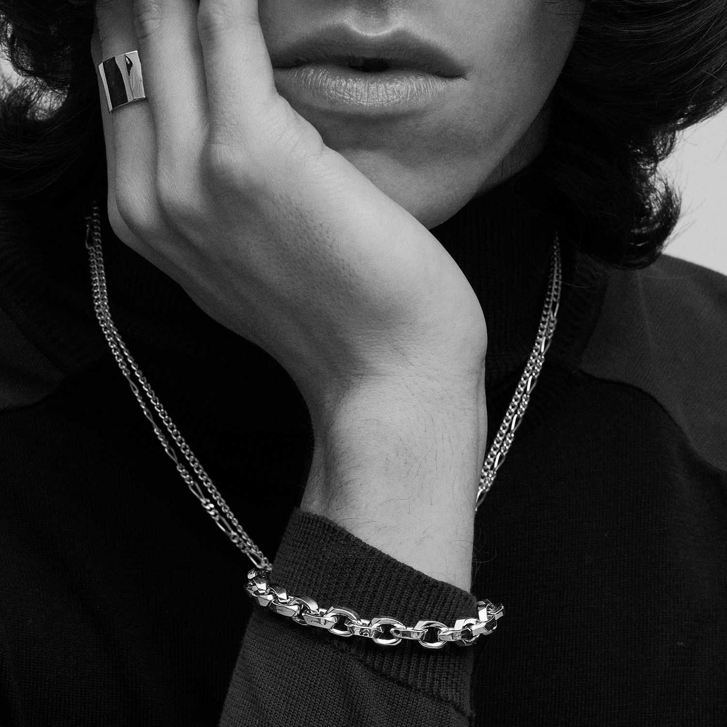 Crockery Chain Bracelet - L | GARNI ONLINE STORE