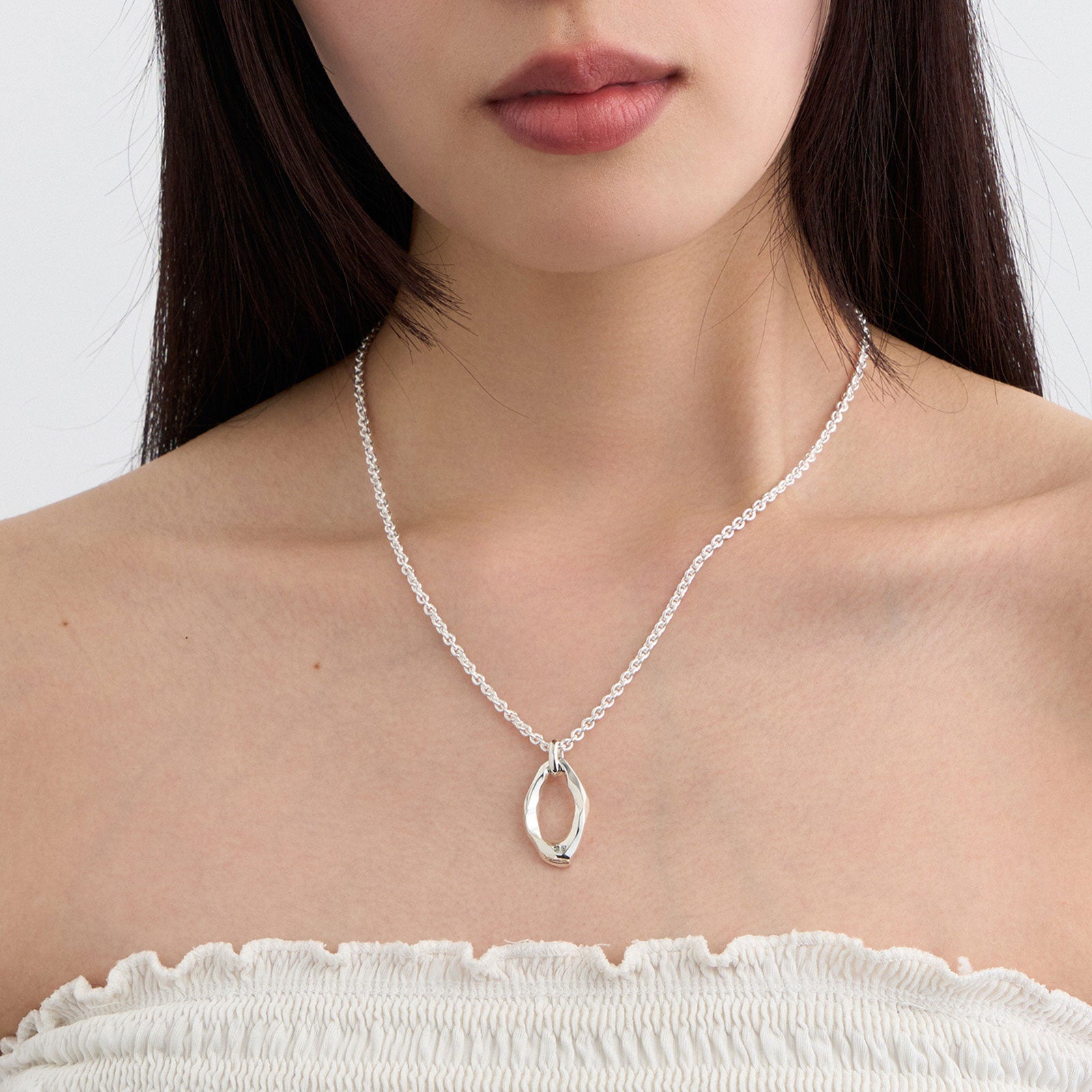 Crockery Ring Pendant - M | GARNI ONLINE STORE