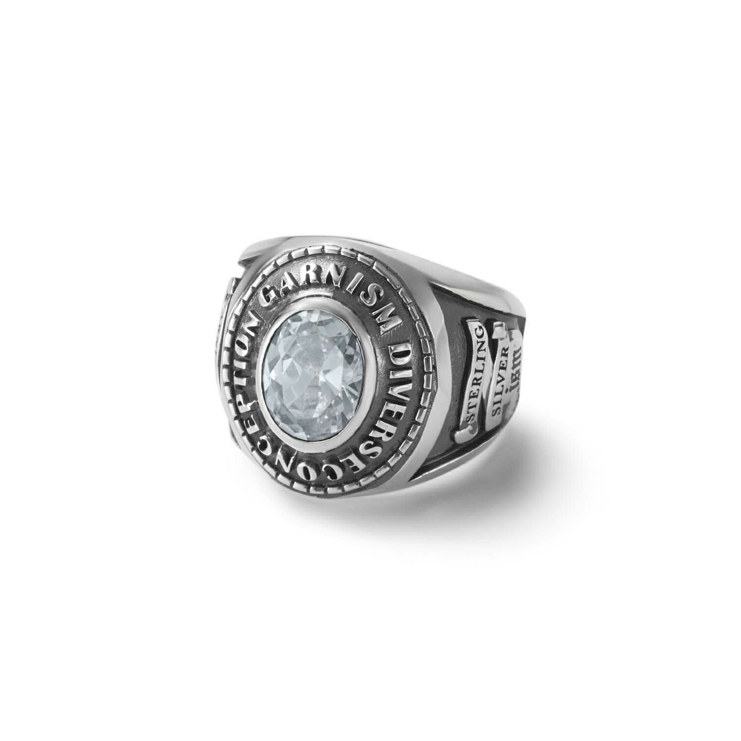 GARNI Ism College Ring L（21号） Ism College Ring - L - CLEAR | GARNI ONLINE STORE