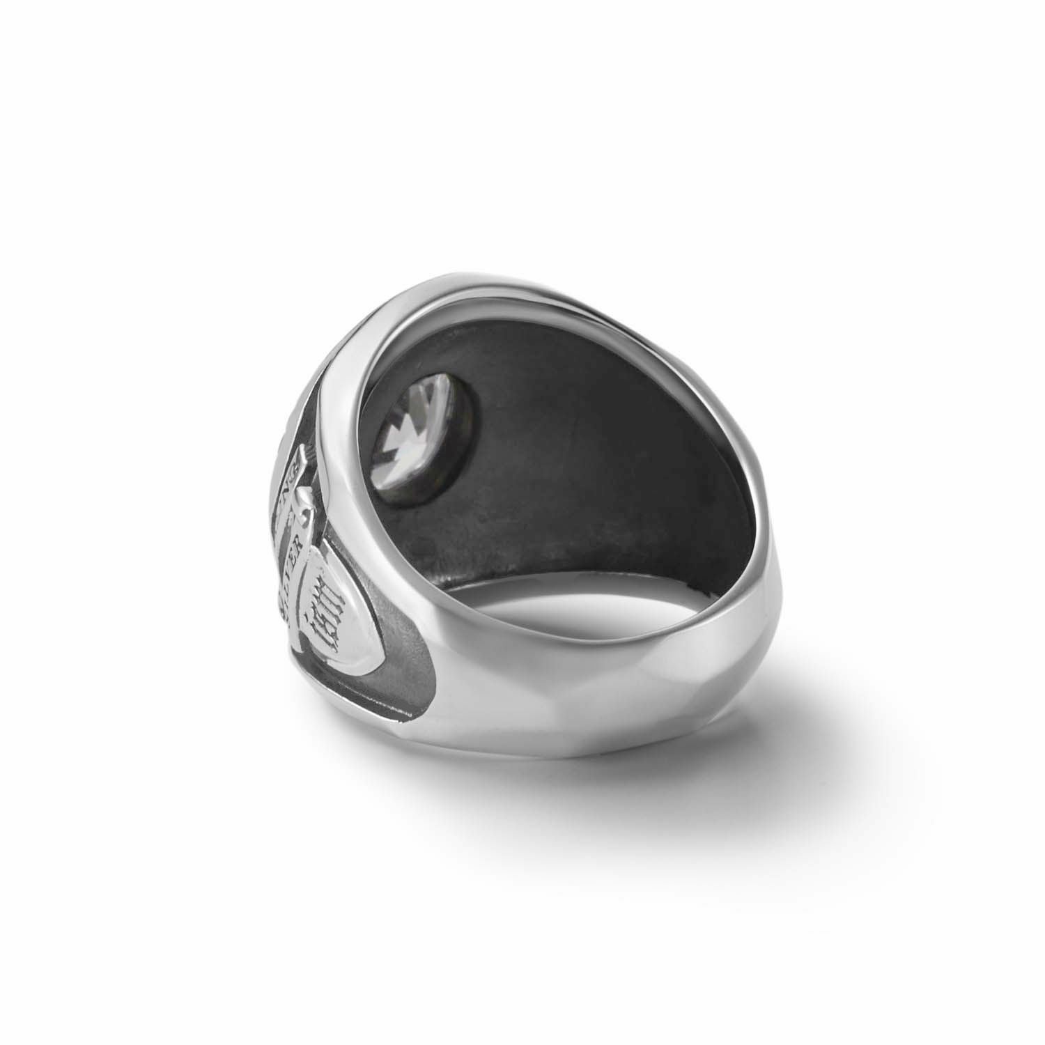 Ism College Ring - L - CLEAR | GARNI ONLINE STORE