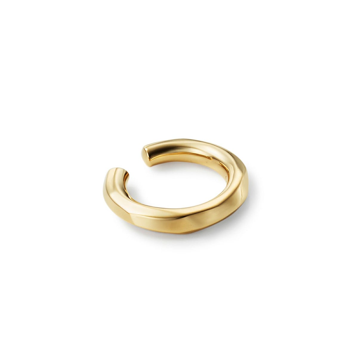 GARNI Crockery Hoop Ear Cuff – S – GOLD