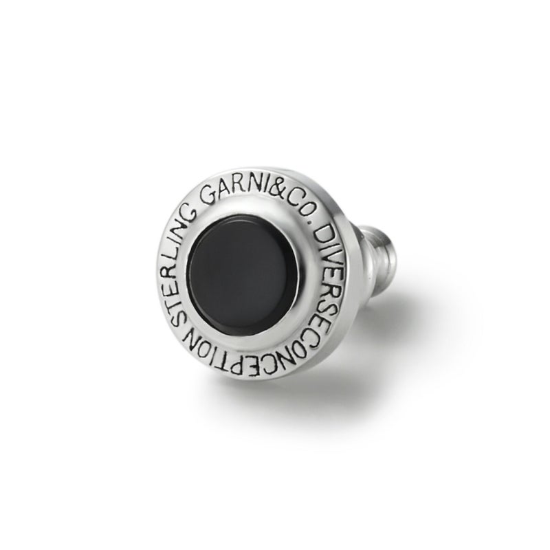 Round Stone Pierce - BLACK | GARNI ONLINE STORE