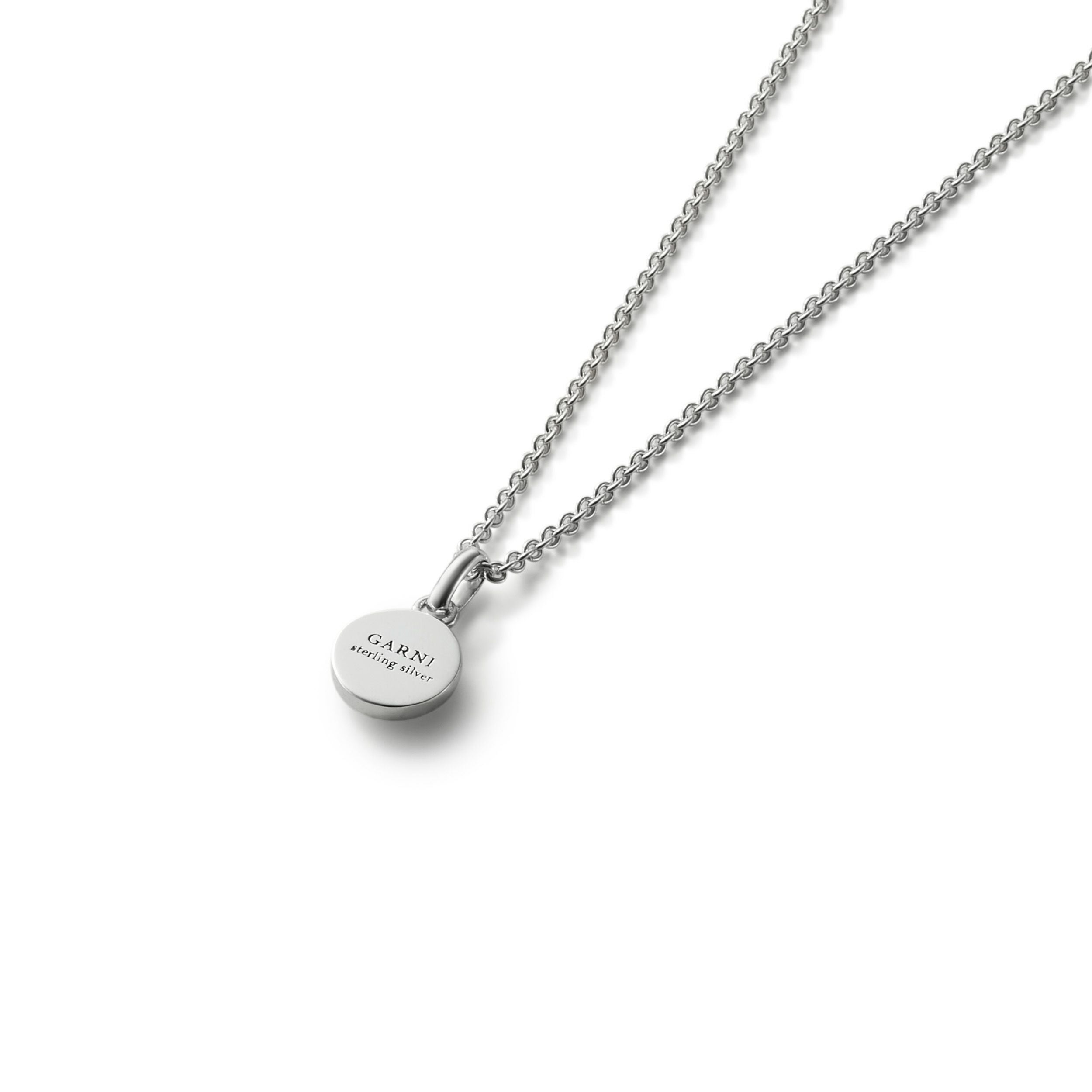 GARNI ガルニ ラウンドストーン ネックレス GARNI - Round Stone Pendant - L / ラウンド ストーン ペンダント