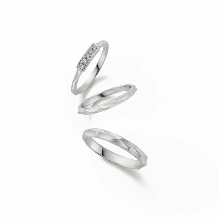 Broadly Five Dia Ring・プラチナ | GARNI ONLINE STORE