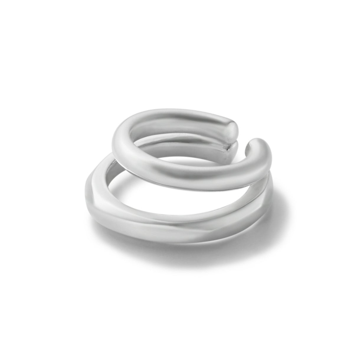GARNI Layered Hoop Ear Cuff