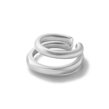 GARNI Layered Hoop Ear Cuff