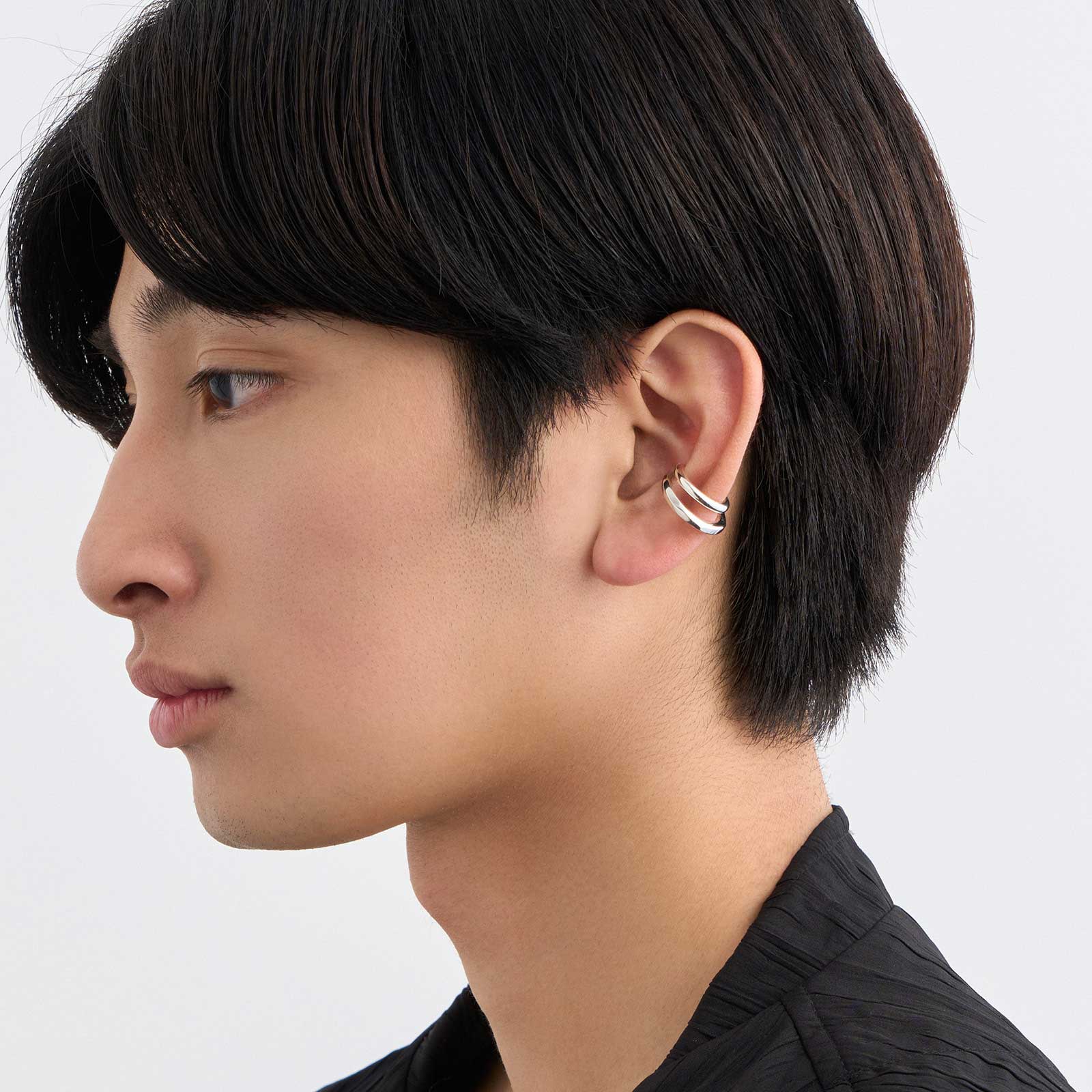 Layered Hoop Ear Cuff | GARNI ONLINE STORE