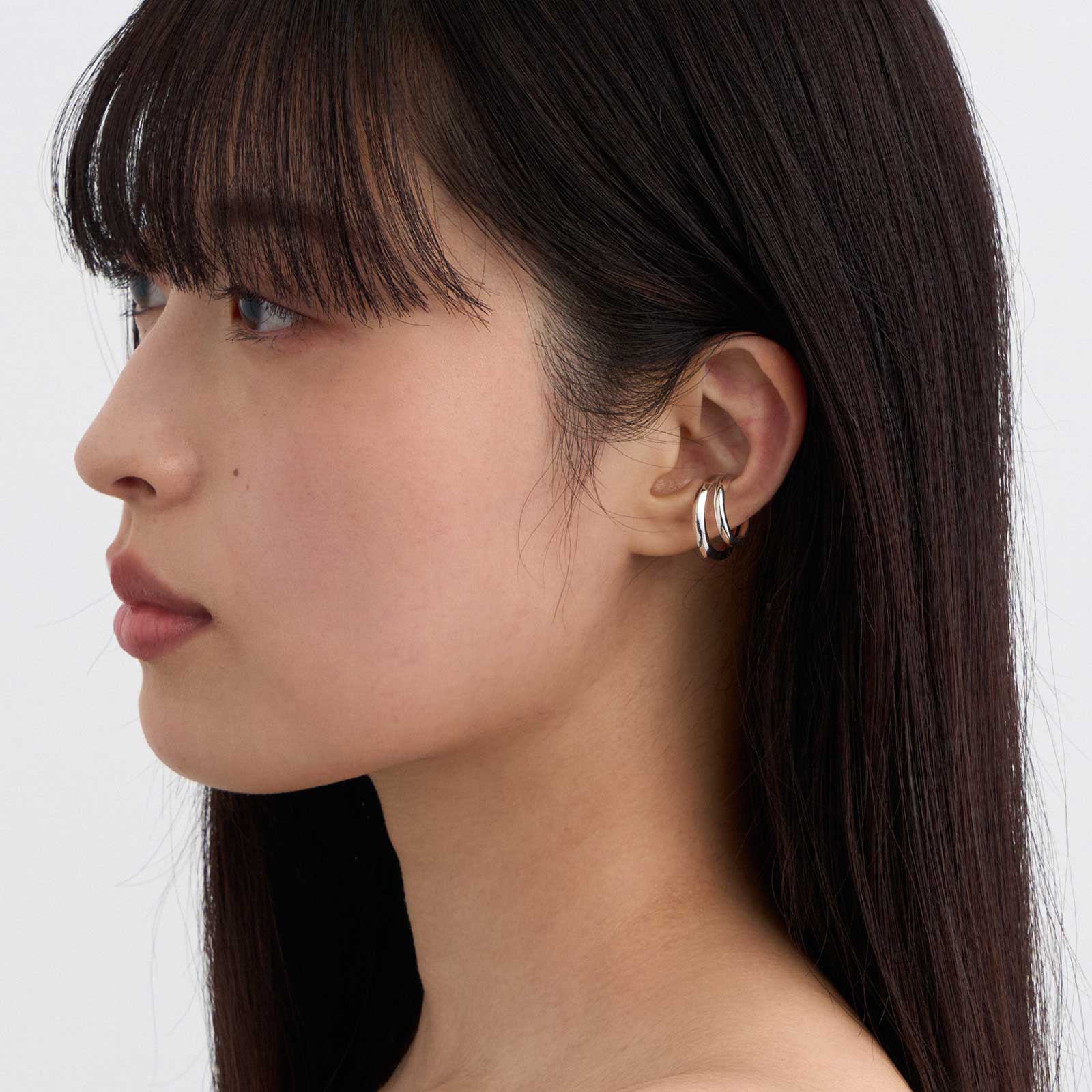 Layered Hoop Ear Cuff | GARNI ONLINE STORE