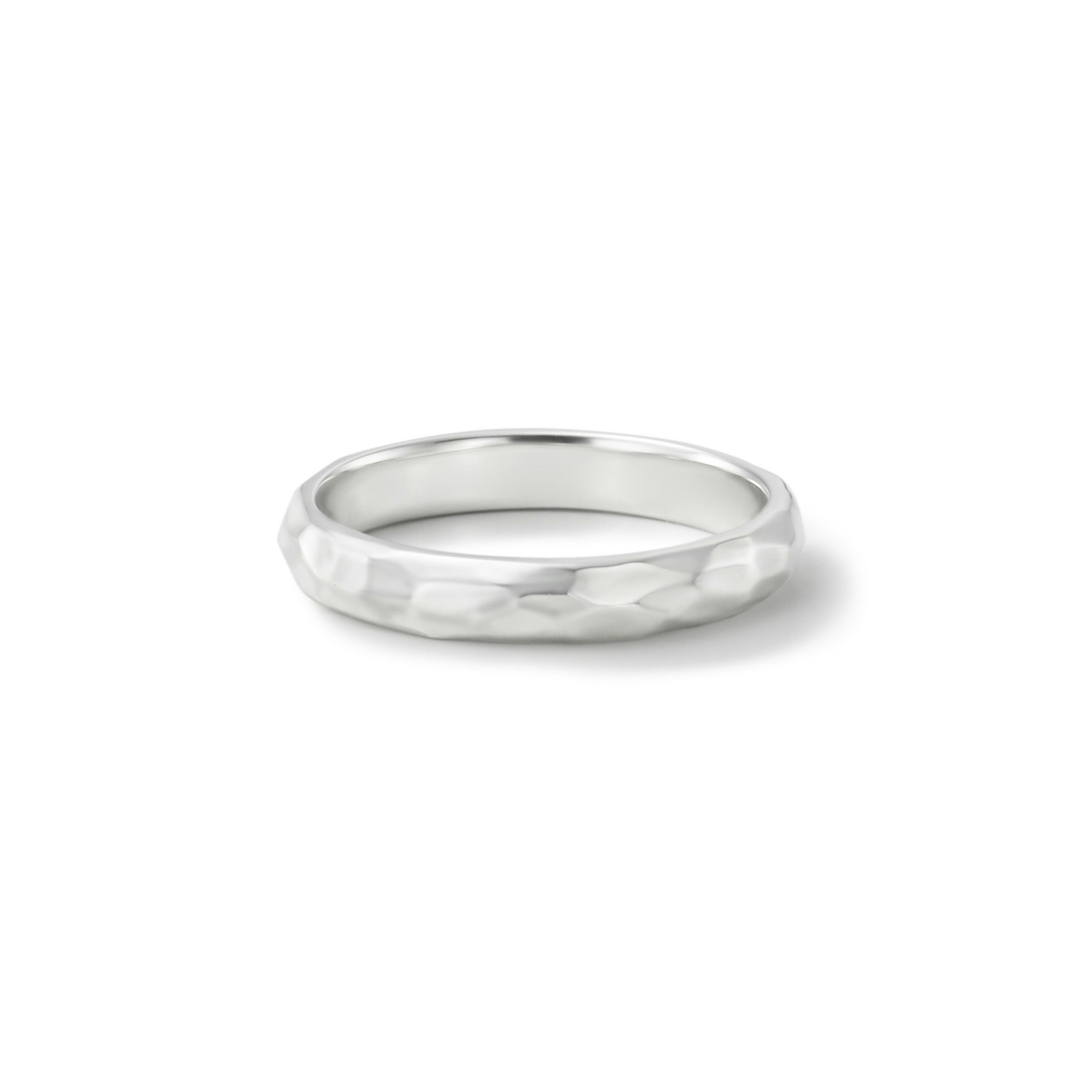Crack Round Ring・プラチナ | GARNI ONLINE STORE