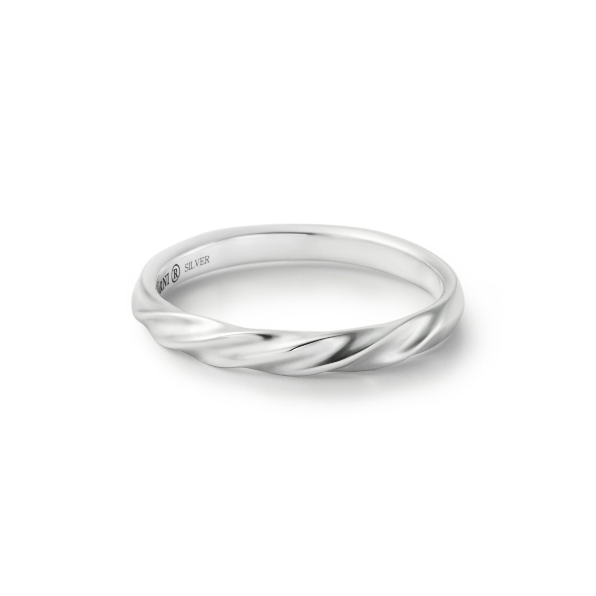 Vine Pattern Ring - Light - WHITE | GARNI ONLINE STORE
