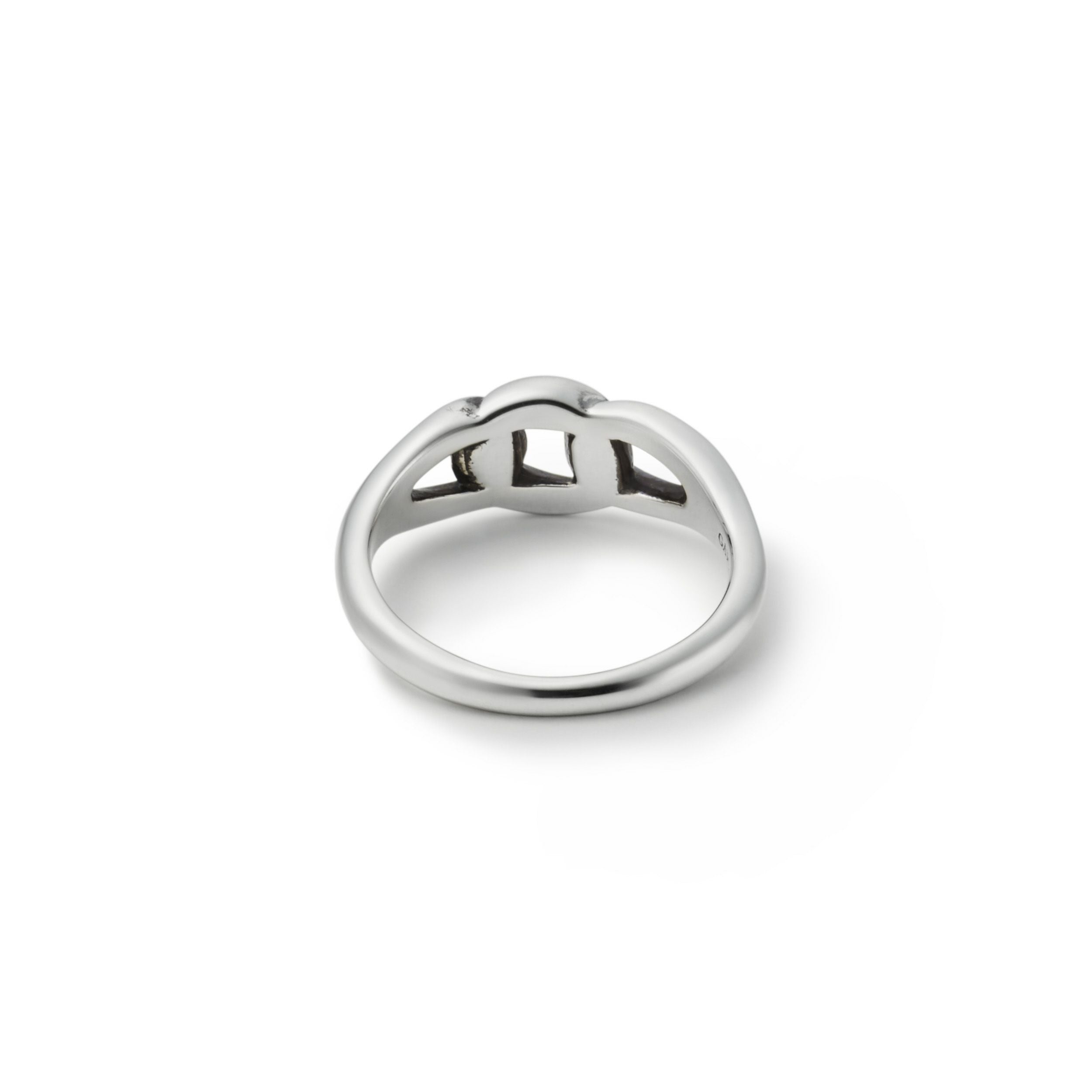 Curb Chain Ring - S - SILVER | GARNI ONLINE STORE