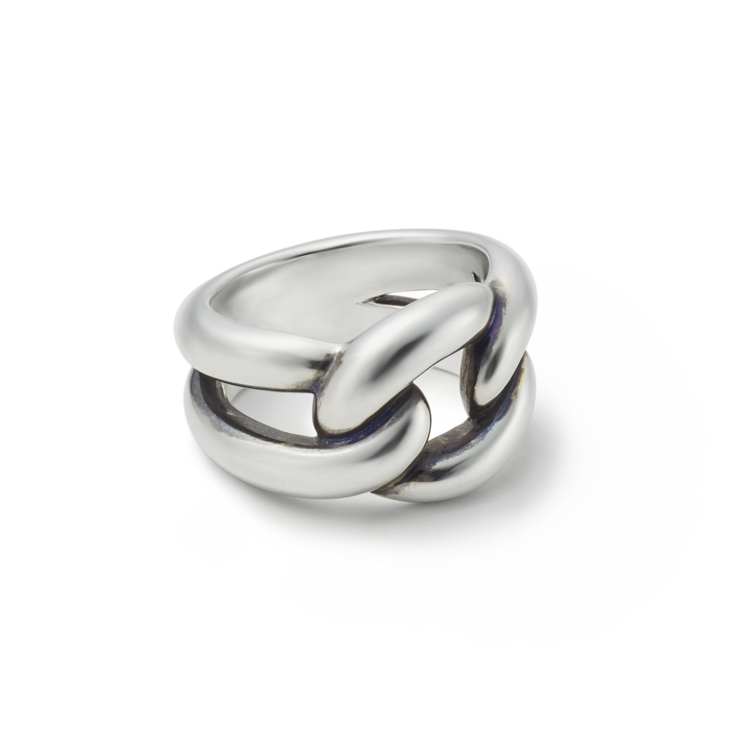 Curb Chain Ring - L | GARNI ONLINE STORE