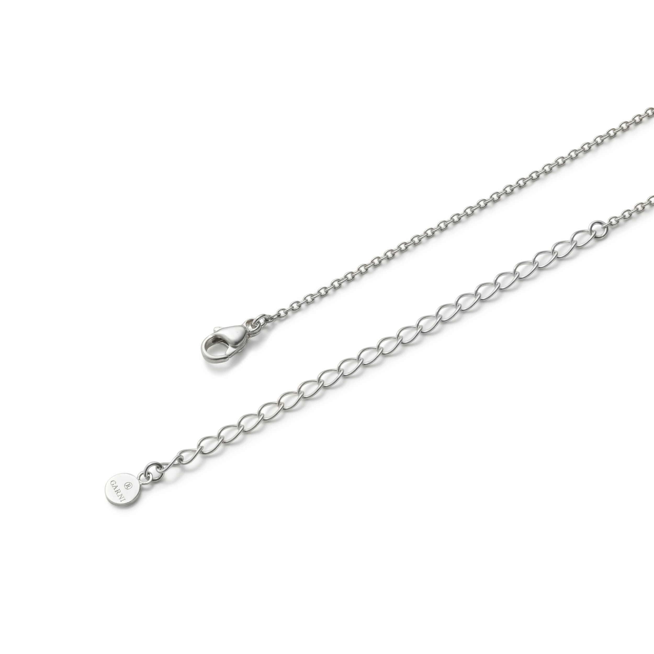 GARNI シルバー ネックレス ポーチ付き Engrave Coin Pendant - S | GARNI ONLINE STORE