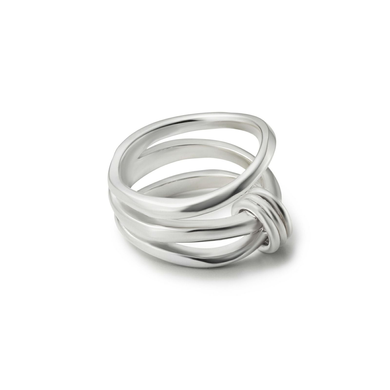 GARNI シルバーオープンバングルとリングセット Grace Plus Triple Ring - SILVER | GARNI ONLINE STORE