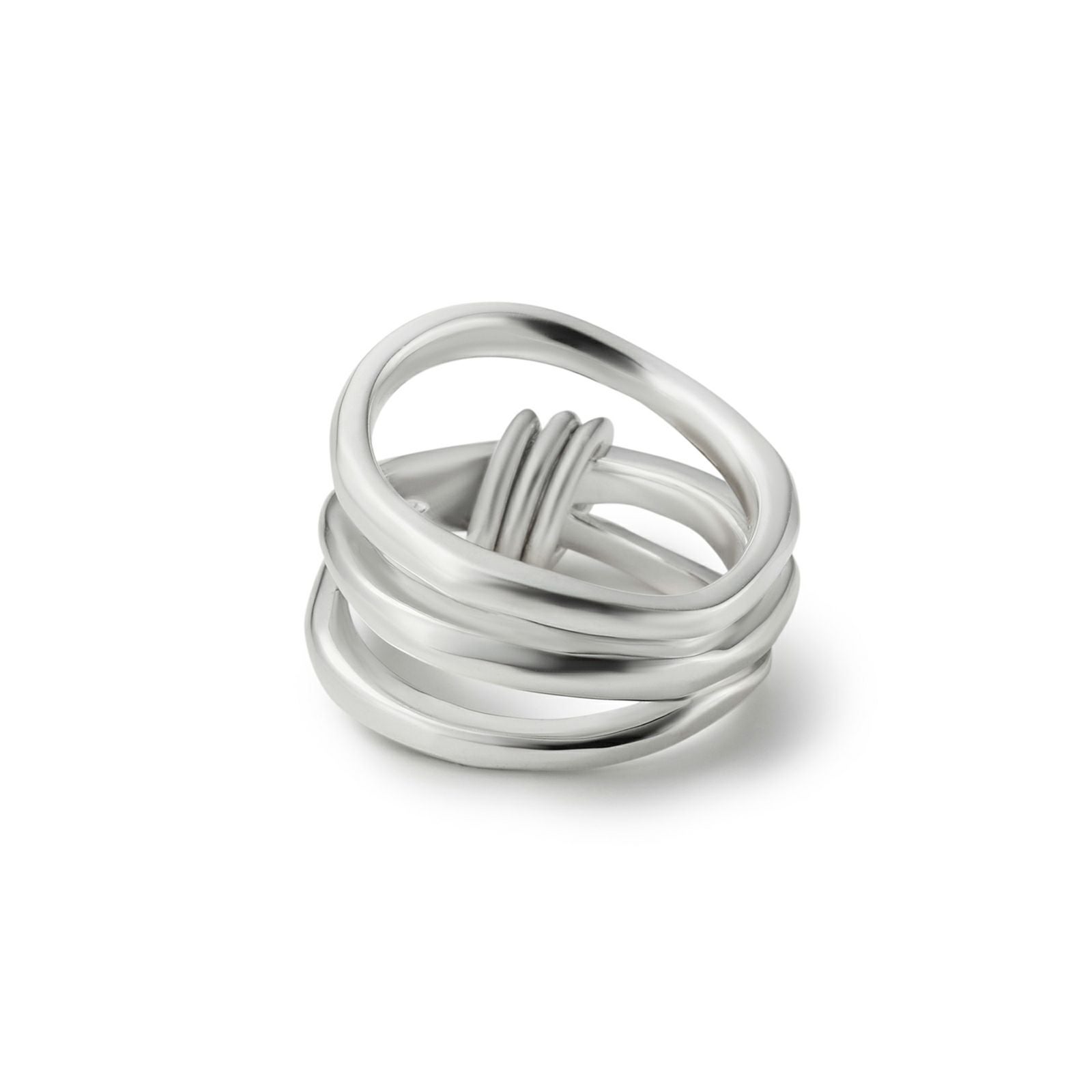 Grace Plus Triple Ring - SILVER | GARNI ONLINE STORE