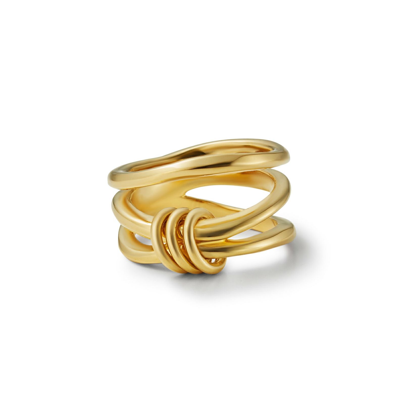 Grace Plus Triple Ring - GOLD | GARNI ONLINE STORE