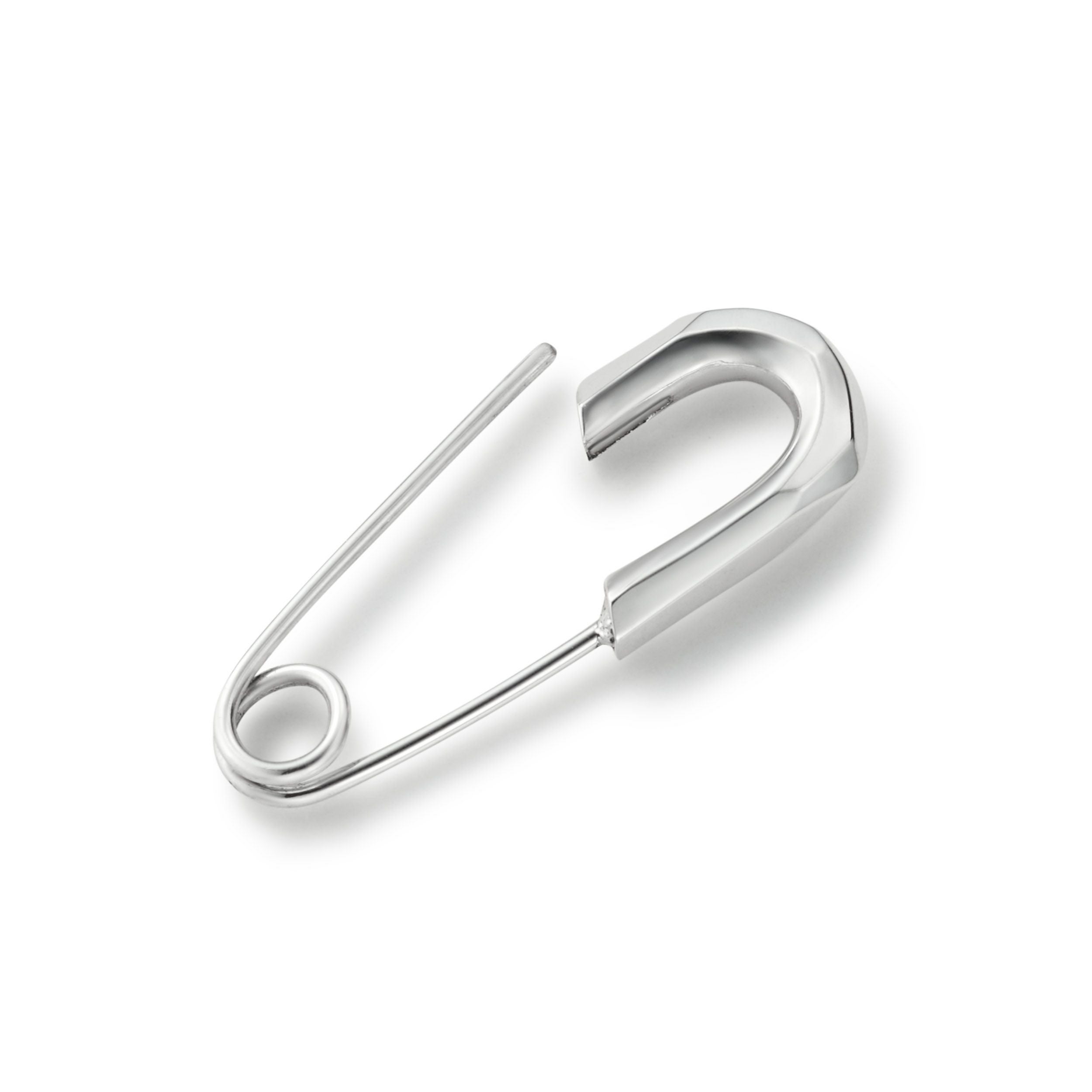 GARNI ガルに　saftypin 安全ピン　ピアス GARNI(ガルニ) Safety Pin Pierce (セーフティーピンピアス) SILVER