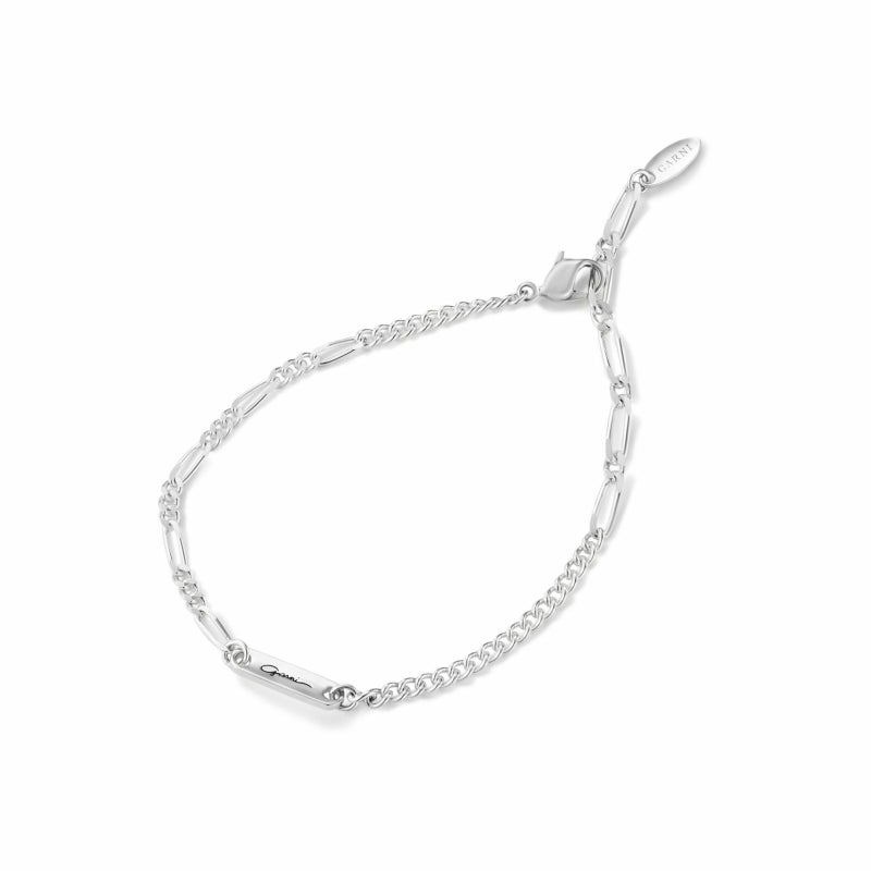 Mix Chain Bracelet - SILVER | GARNI ONLINE STORE