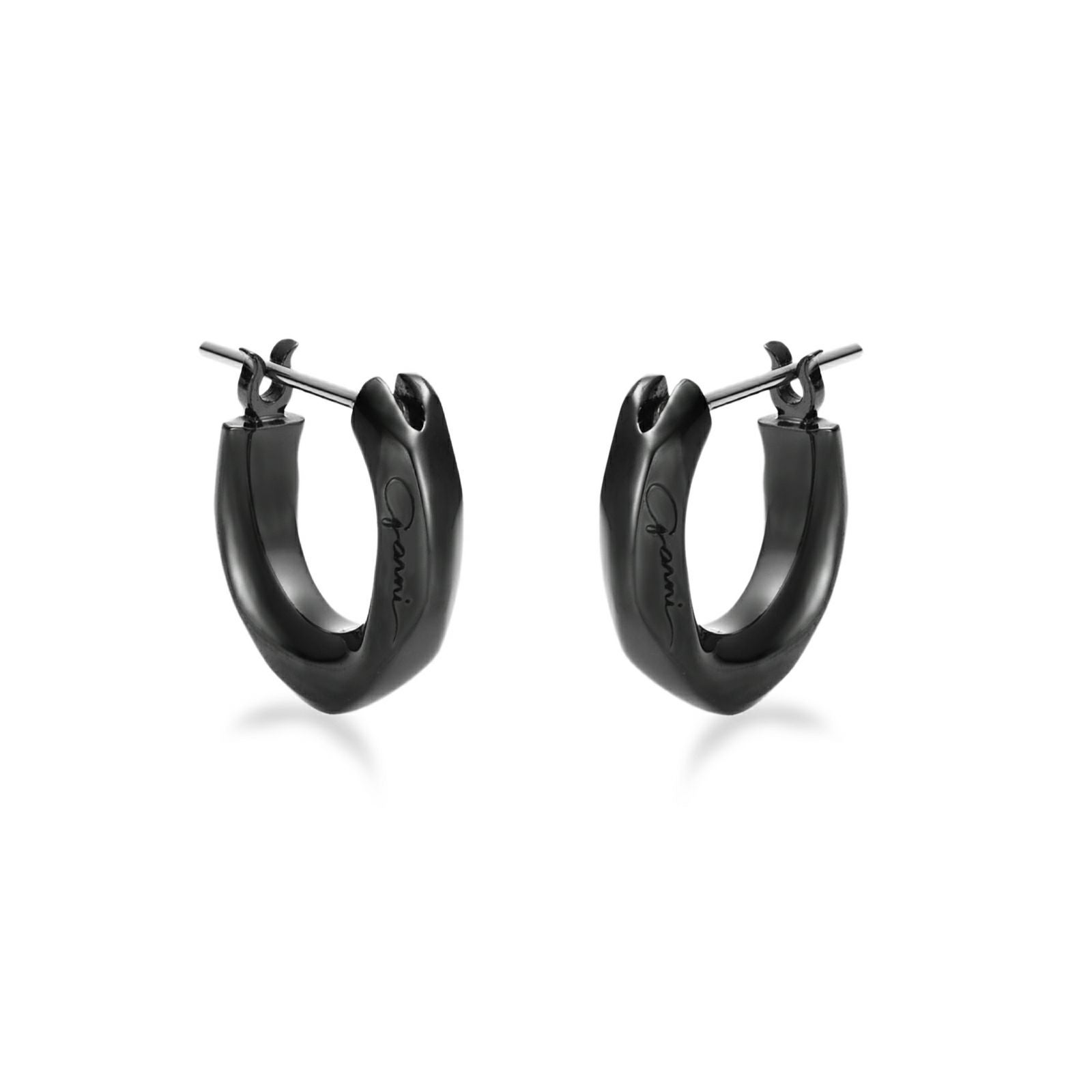 ガルニ　crockery pierce BLACK　左耳用 GARNI - 【残り一点】Crockery Pierce 左耳用(BLACK) | ACRMTSM ONLINE