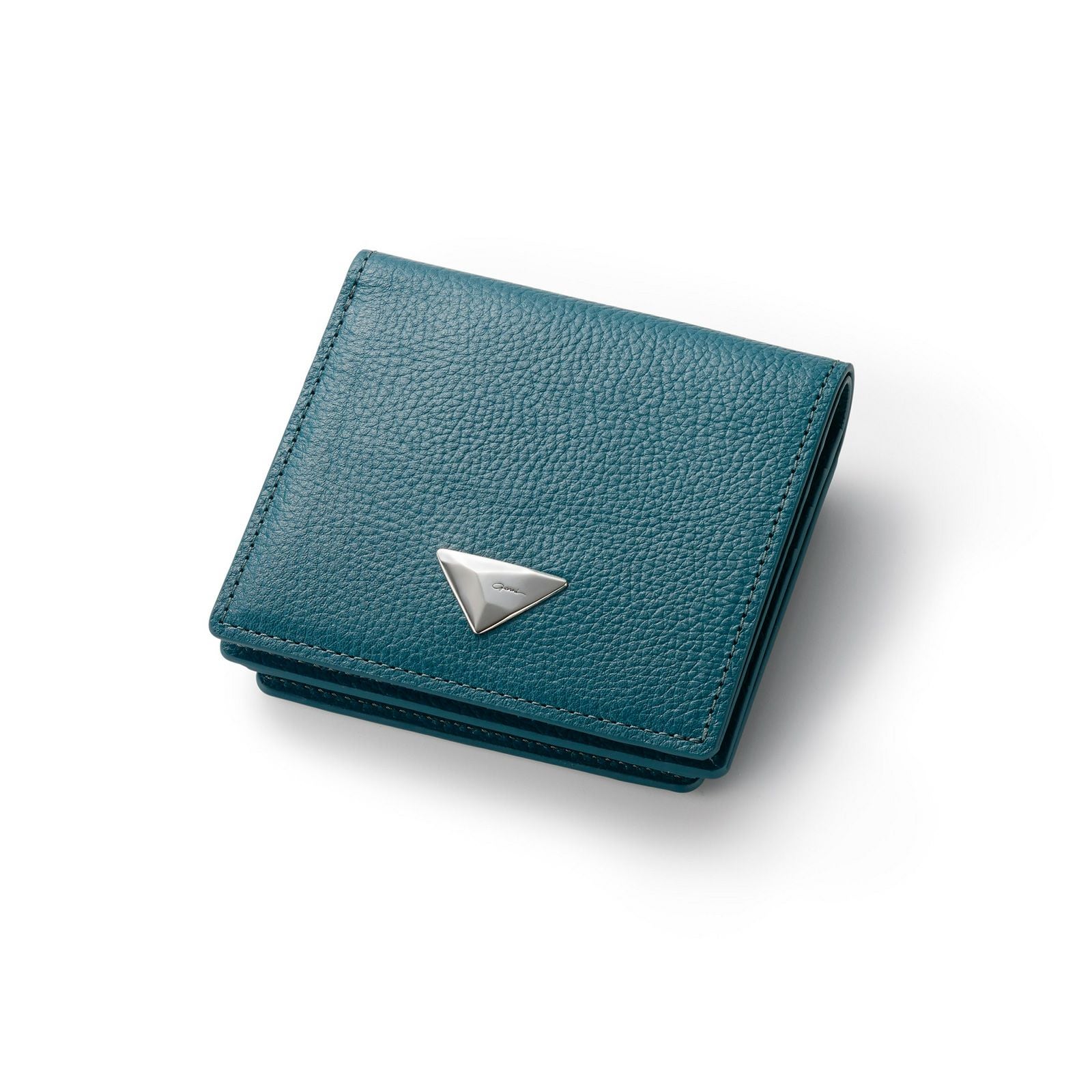 Triangle Mini Fold Wallet - BLUE | GARNI ONLINE STORE