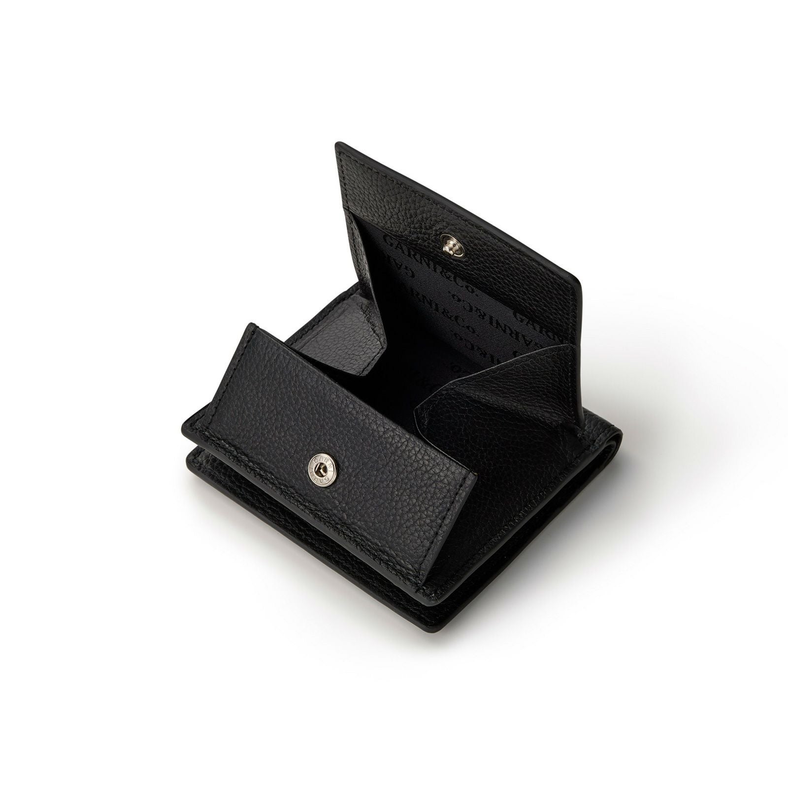 Triangle Mini Fold Wallet - BLACK | GARNI ONLINE STORE