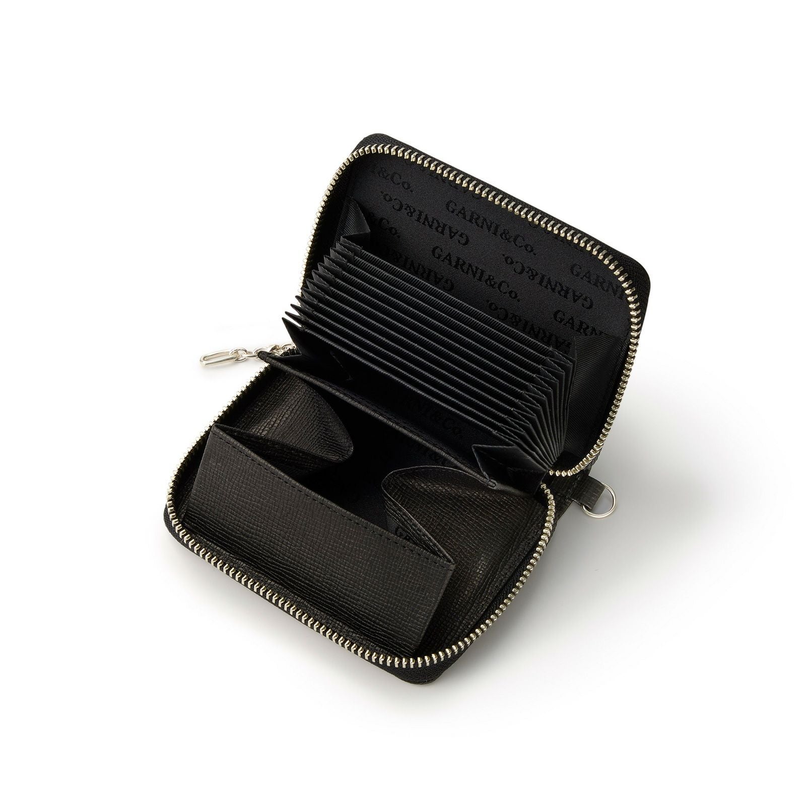Sign Zip Fold Wallet - BLACK | GARNI ONLINE STORE