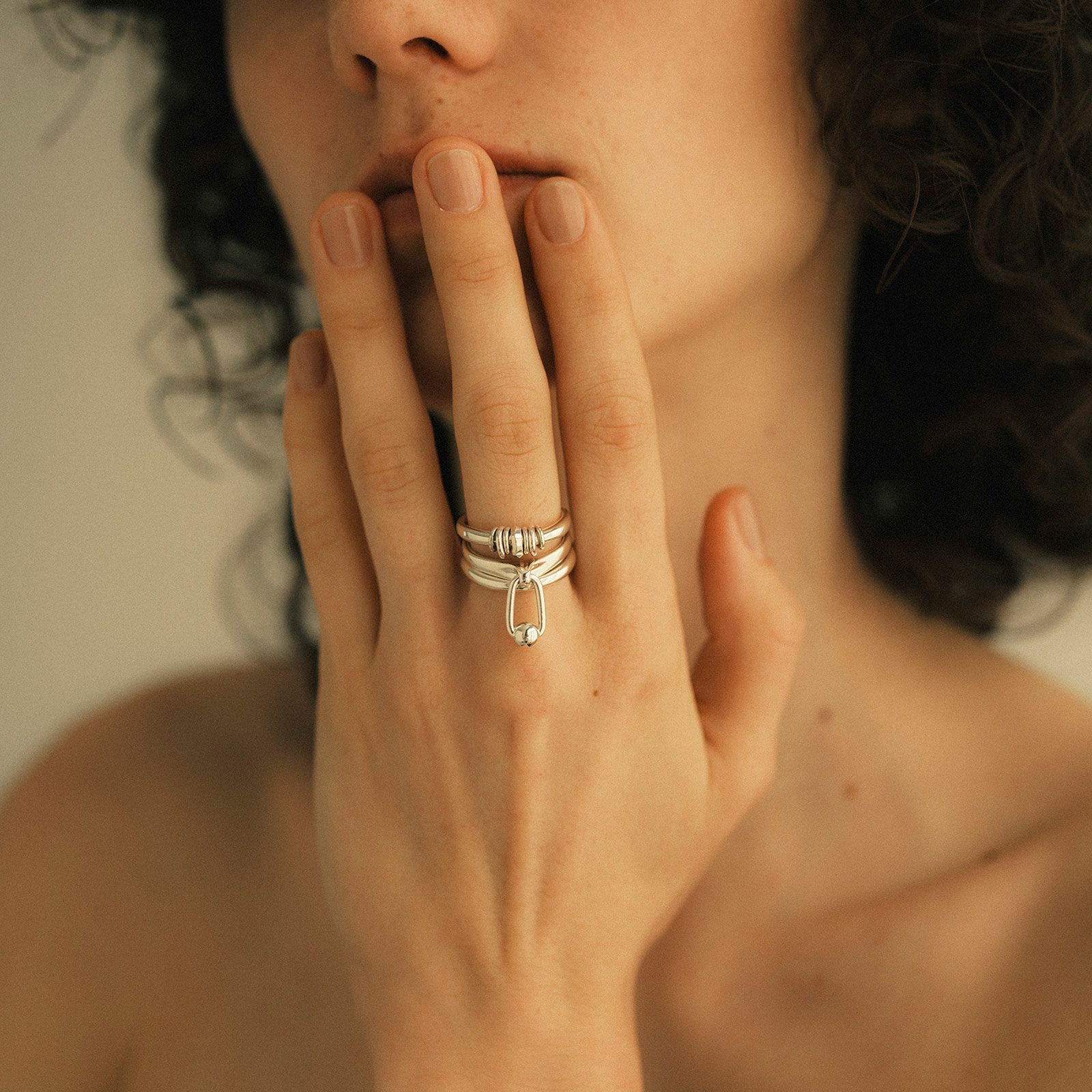 Symbol Charm Ring | GARNI ONLINE STORE