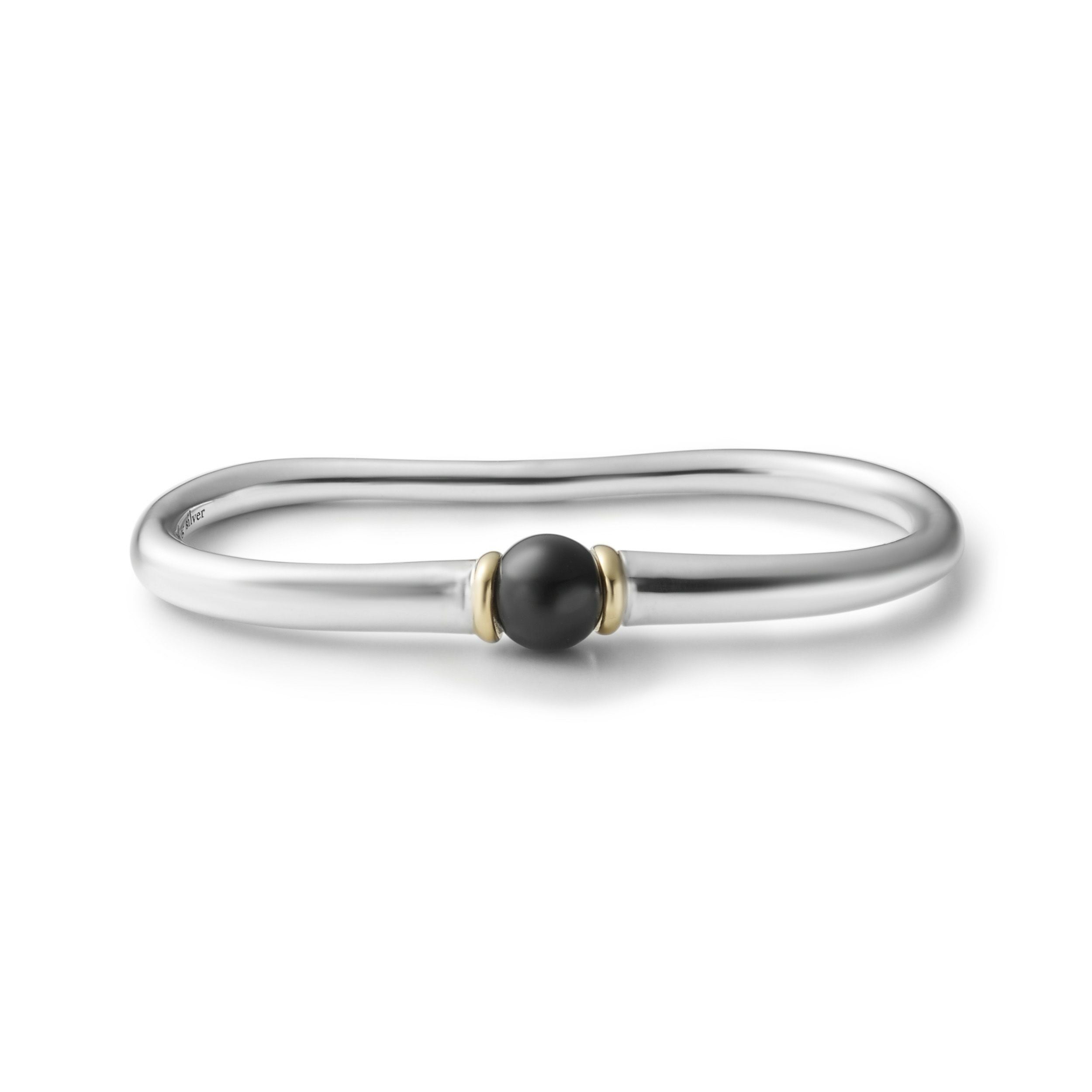 Baroque 2Finger Ring - BLACK | GARNI ONLINE STORE