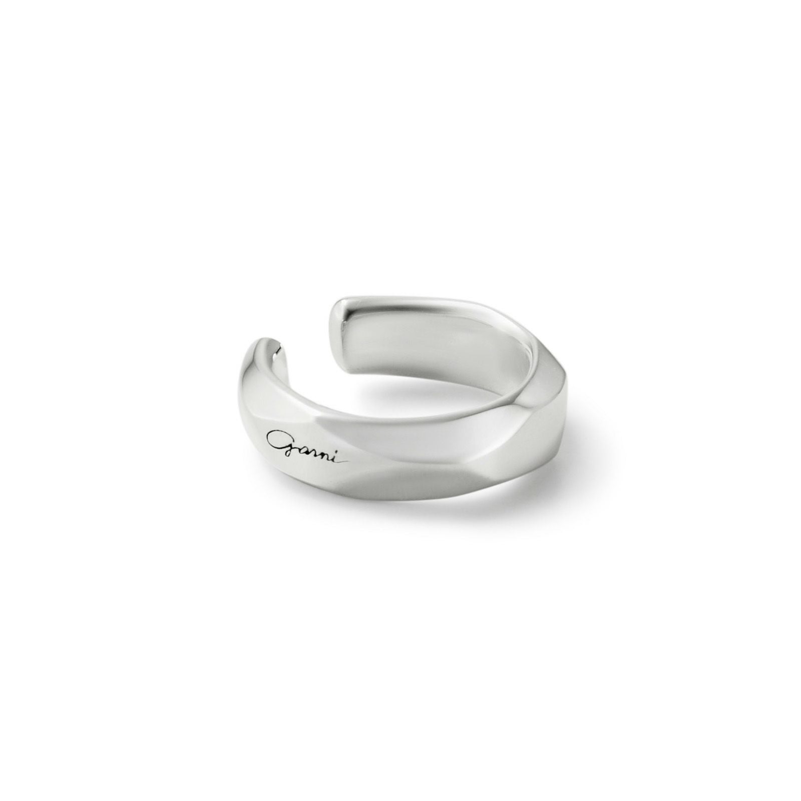 Crockery Ring Ear Cuff - SILVER | GARNI ONLINE STORE