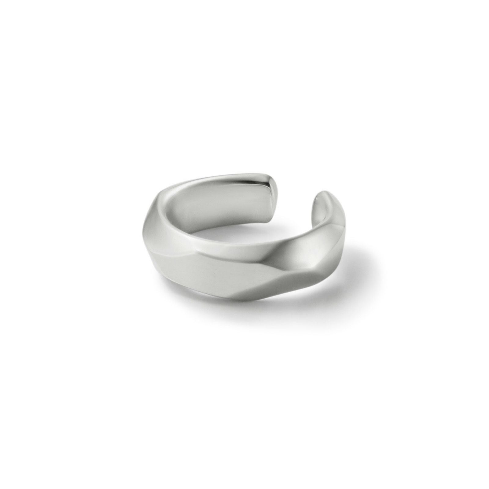 Crockery Ring Ear Cuff - SILVER | GARNI ONLINE STORE