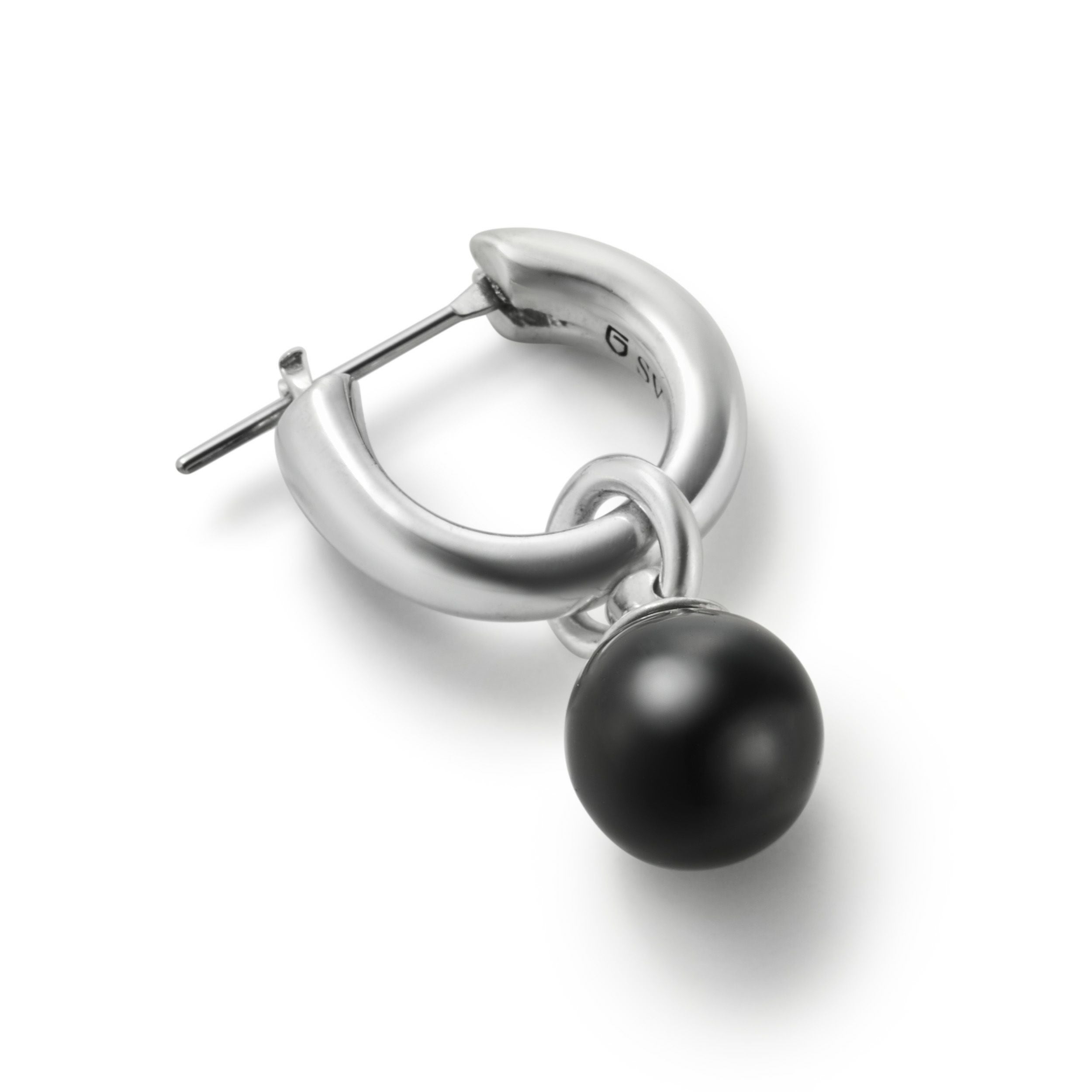 Stone Ball Hoop Pierce | GARNI ONLINE STORE