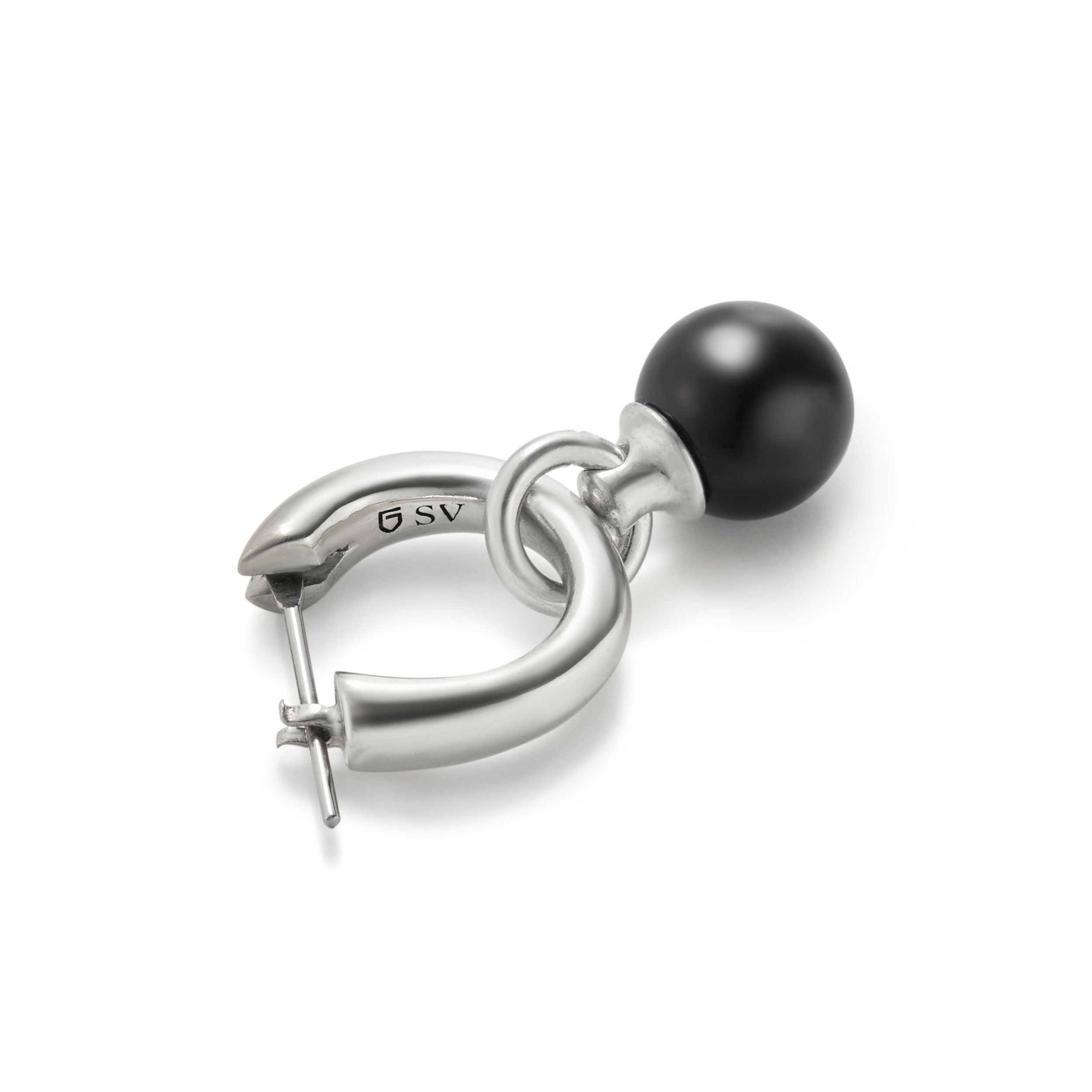 Stone Ball Hoop Pierce | GARNI ONLINE STORE