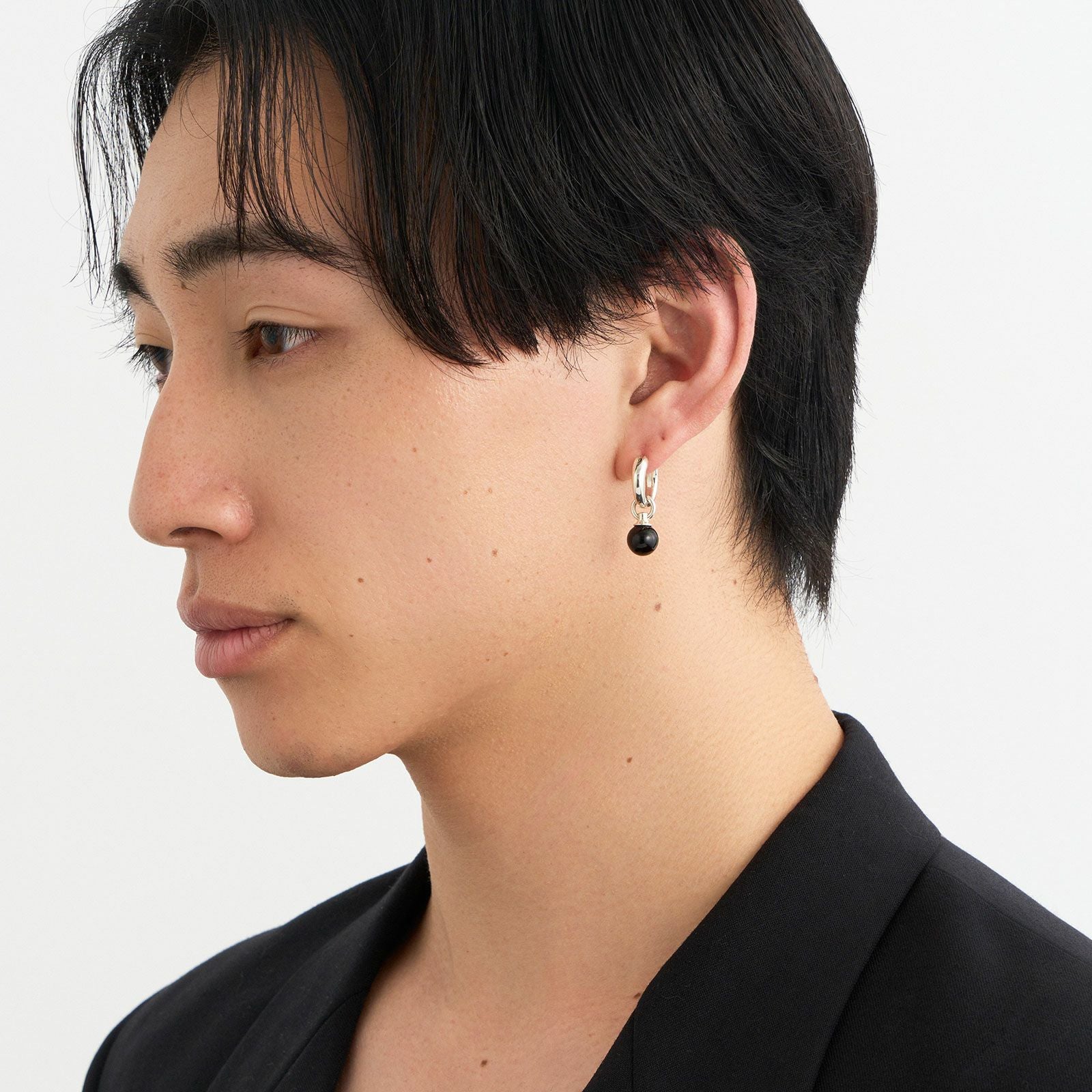 Stone Ball Hoop Pierce | GARNI ONLINE STORE