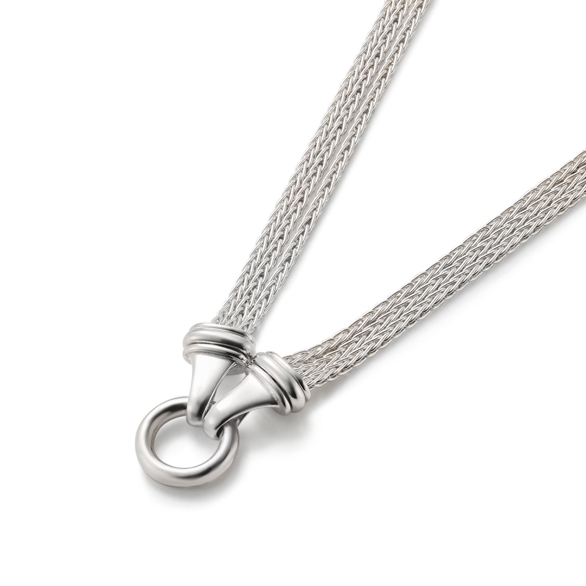 GARNI Circle 3 Chain Necklace