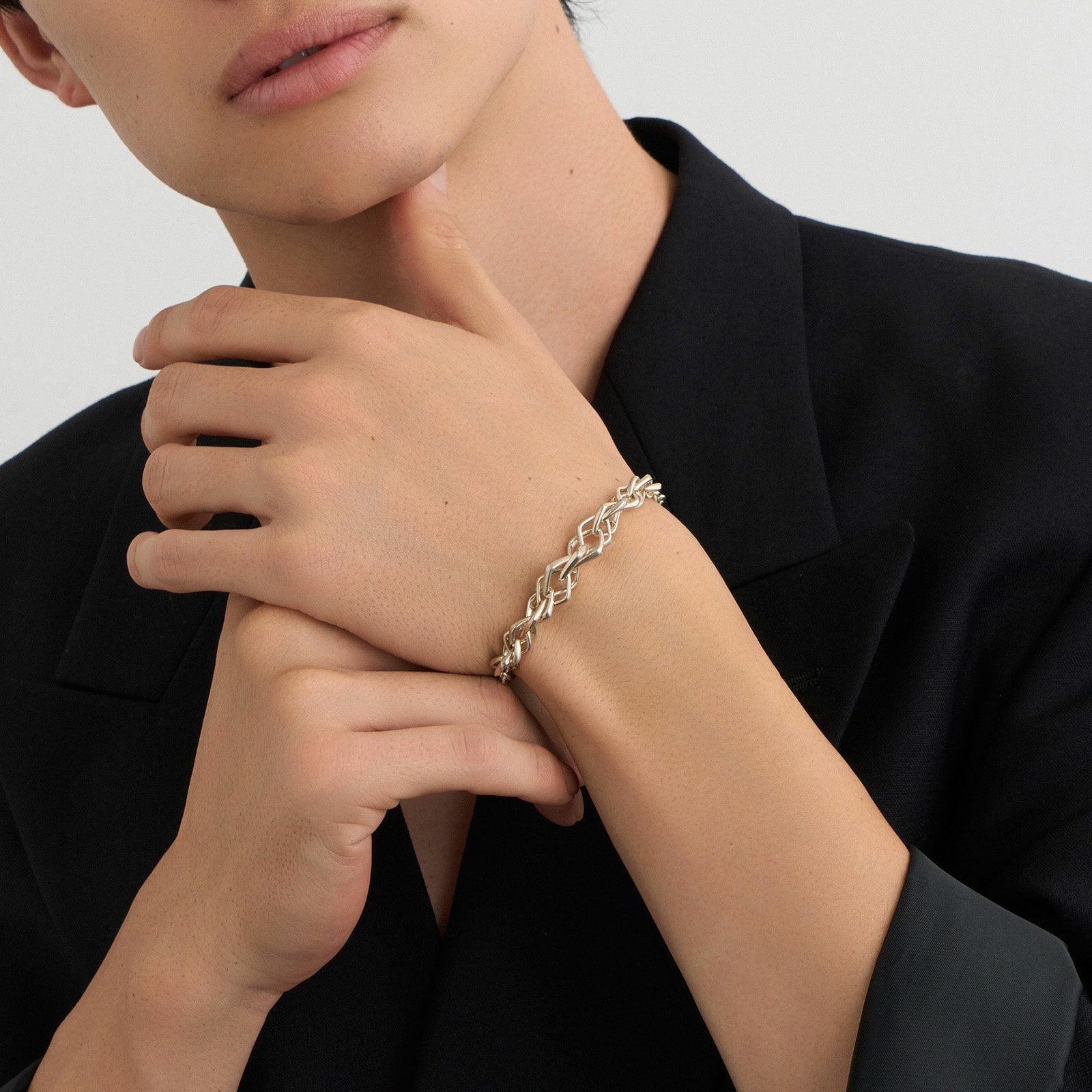 Diamond Link Chain Bracelet | GARNI ONLINE STORE