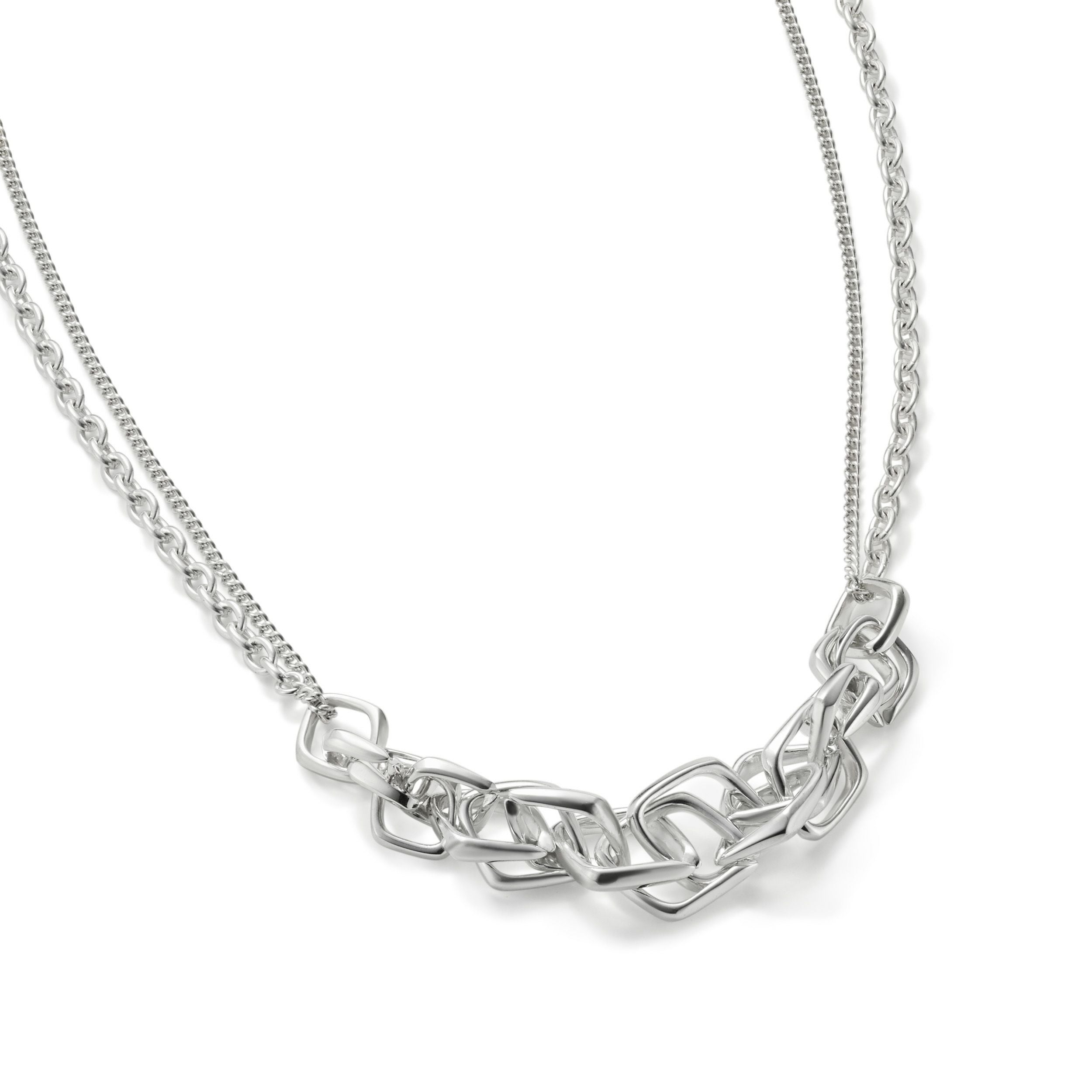 Diamond Link Chain Necklace | GARNI ONLINE STORE