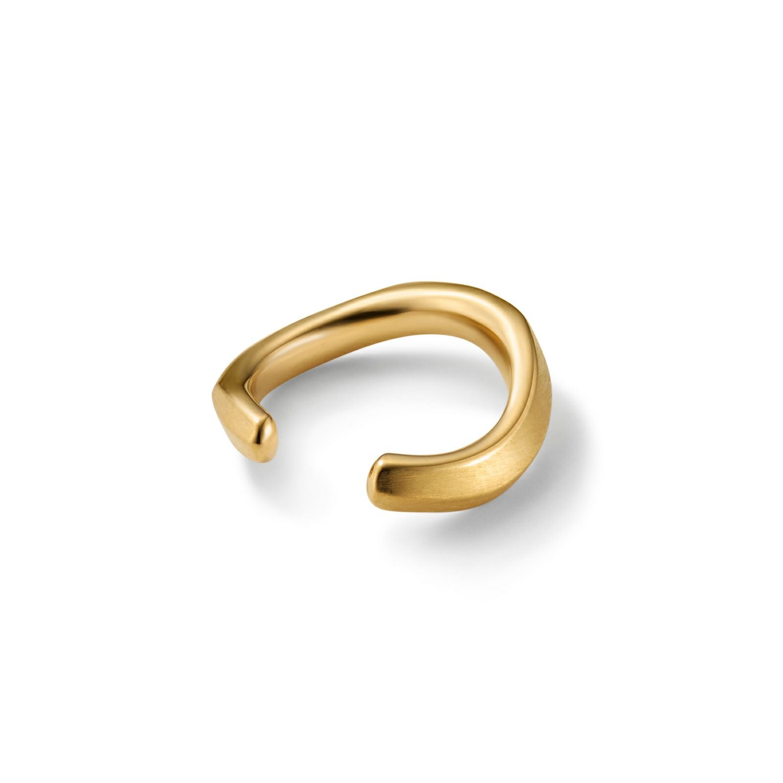 Curved Frost Ear Cuff - GOLD | GARNI ONLINE STORE