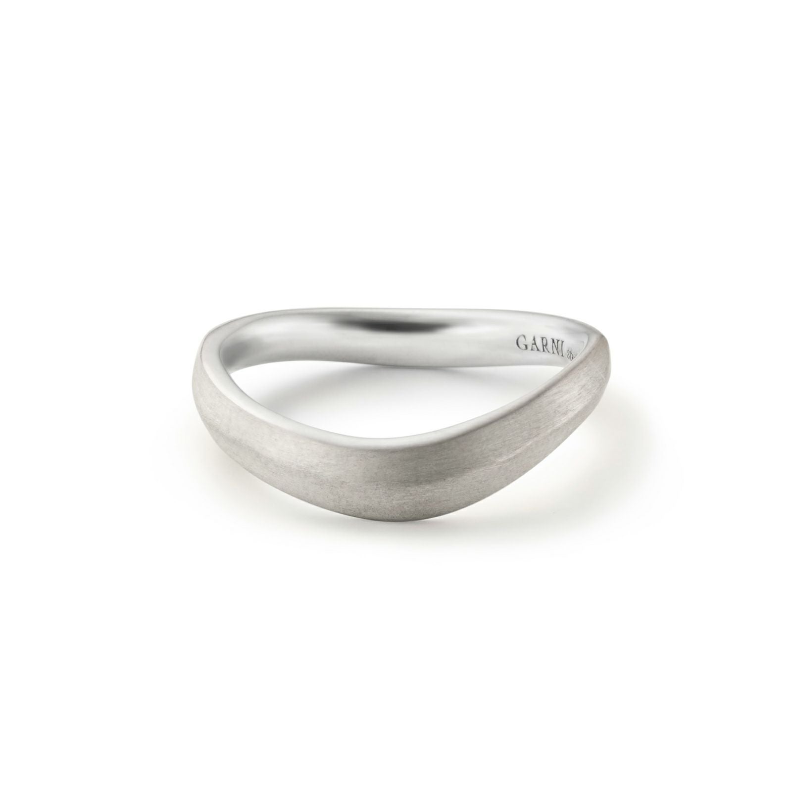 Curved Frost Ring | GARNI ONLINE STORE