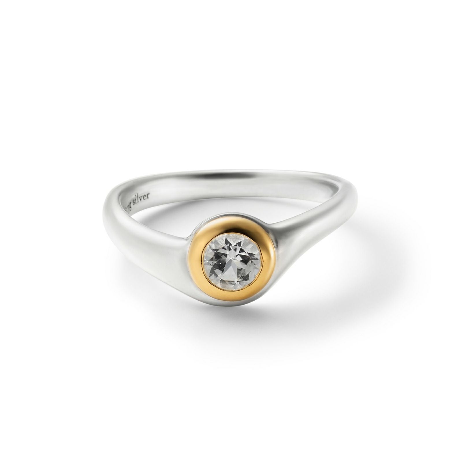 Tiny Jewel Round Ring | GARNI ONLINE STORE