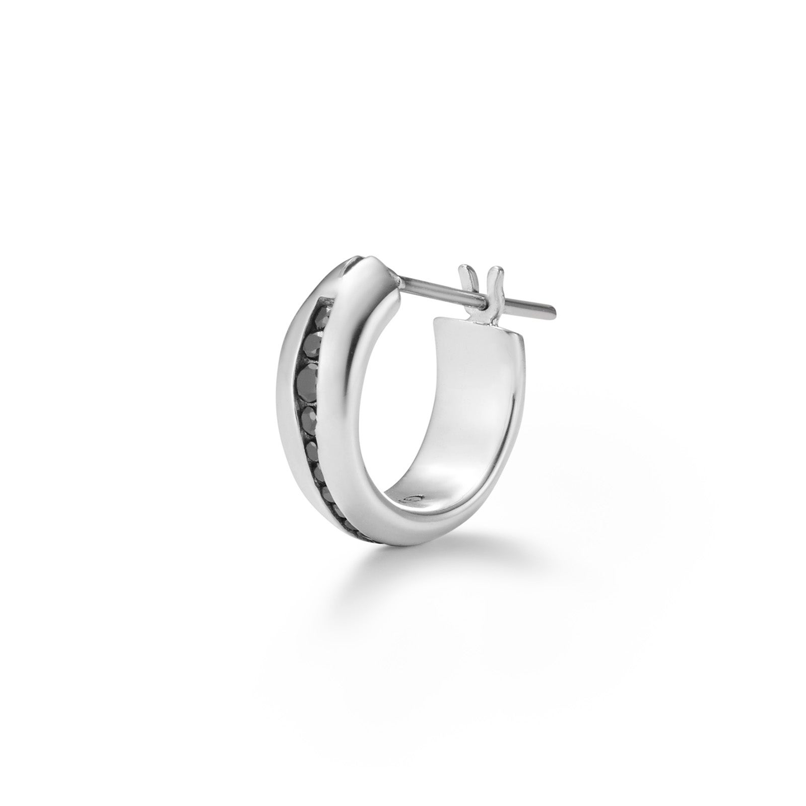 Break Hoop Pierce - BLACK | GARNI ONLINE STORE
