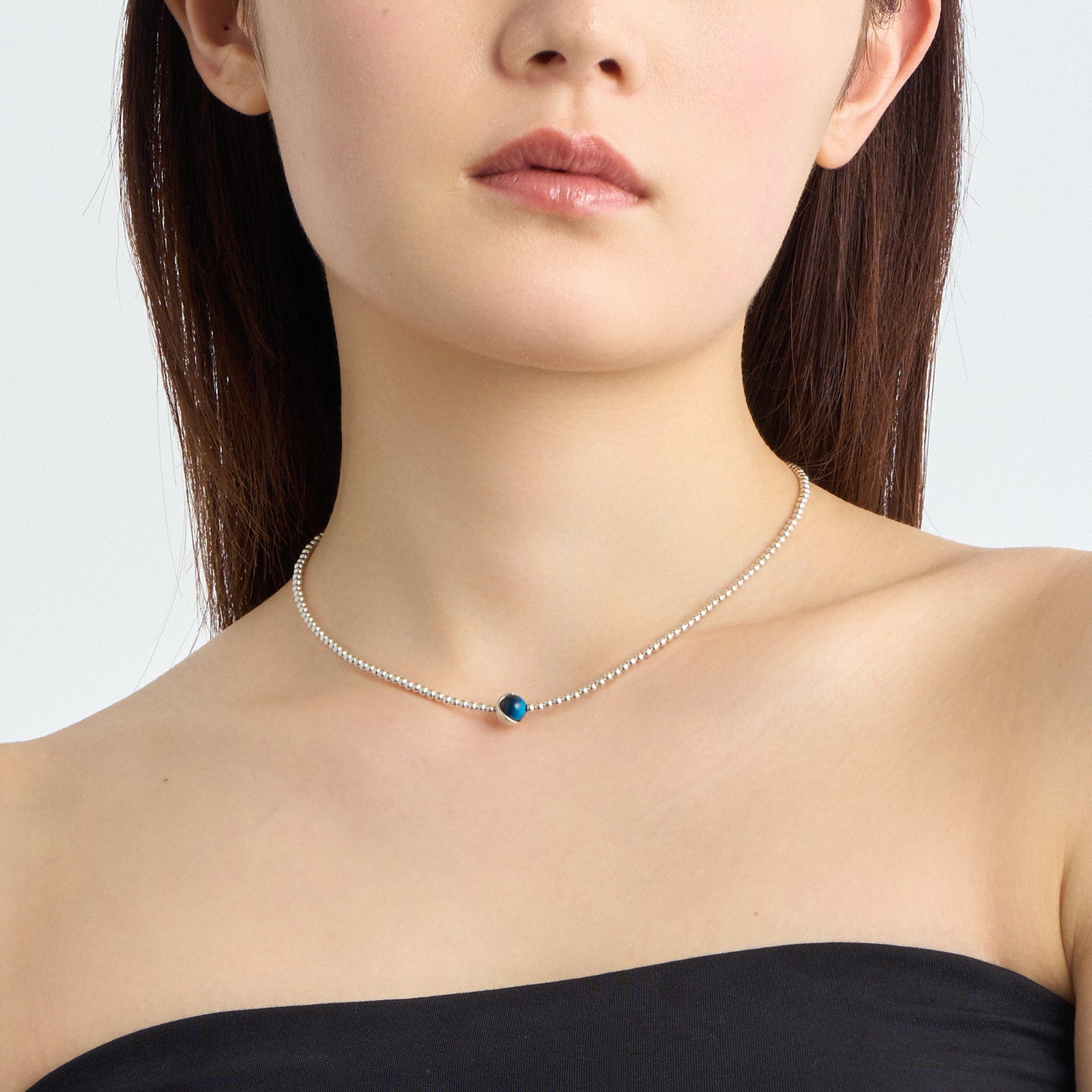 Combination Ball Choker - BLUE | GARNI ONLINE STORE